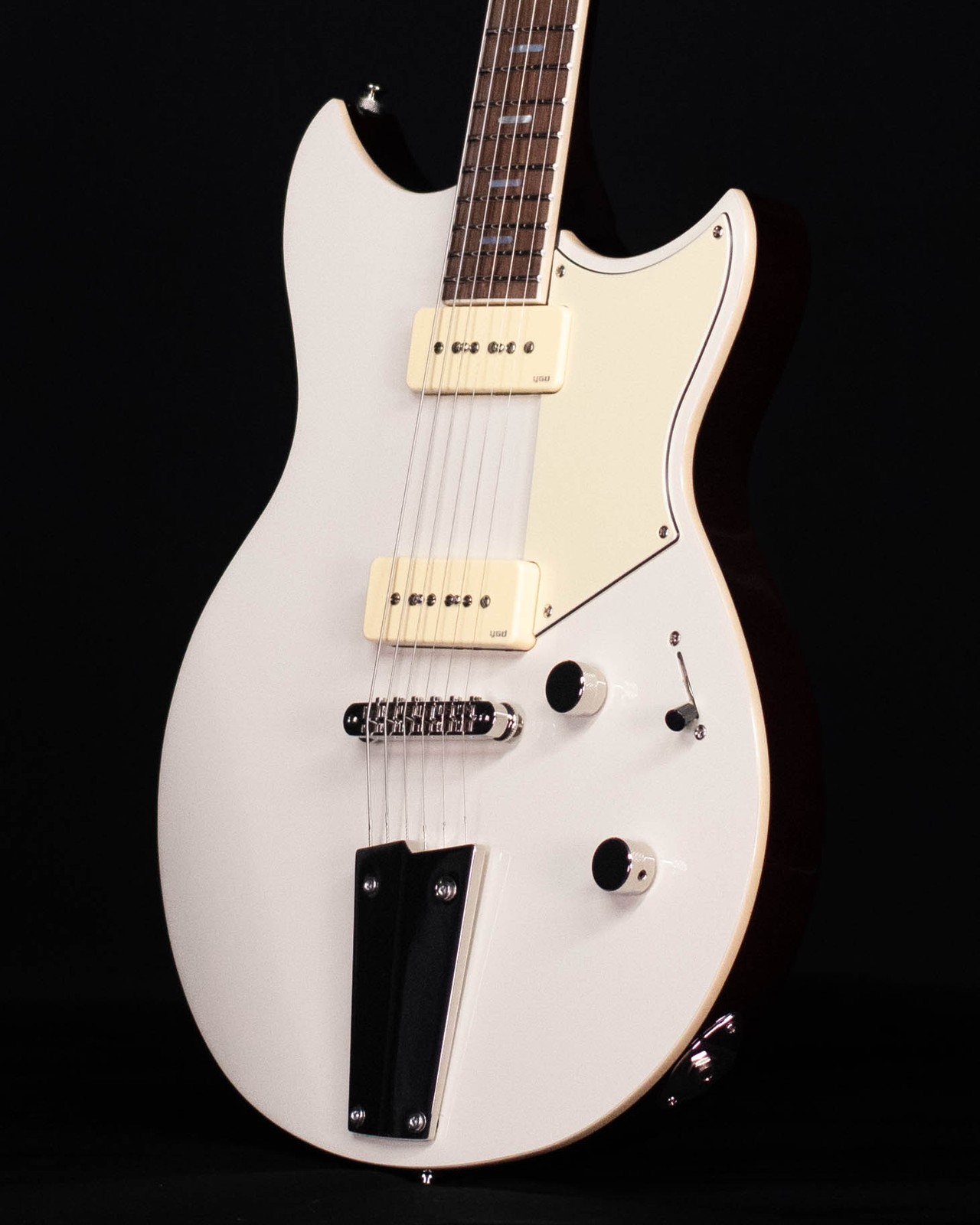 Yamaha RSS02T Revstar Standard Electric Guitar, Vintage White with Gig Bag