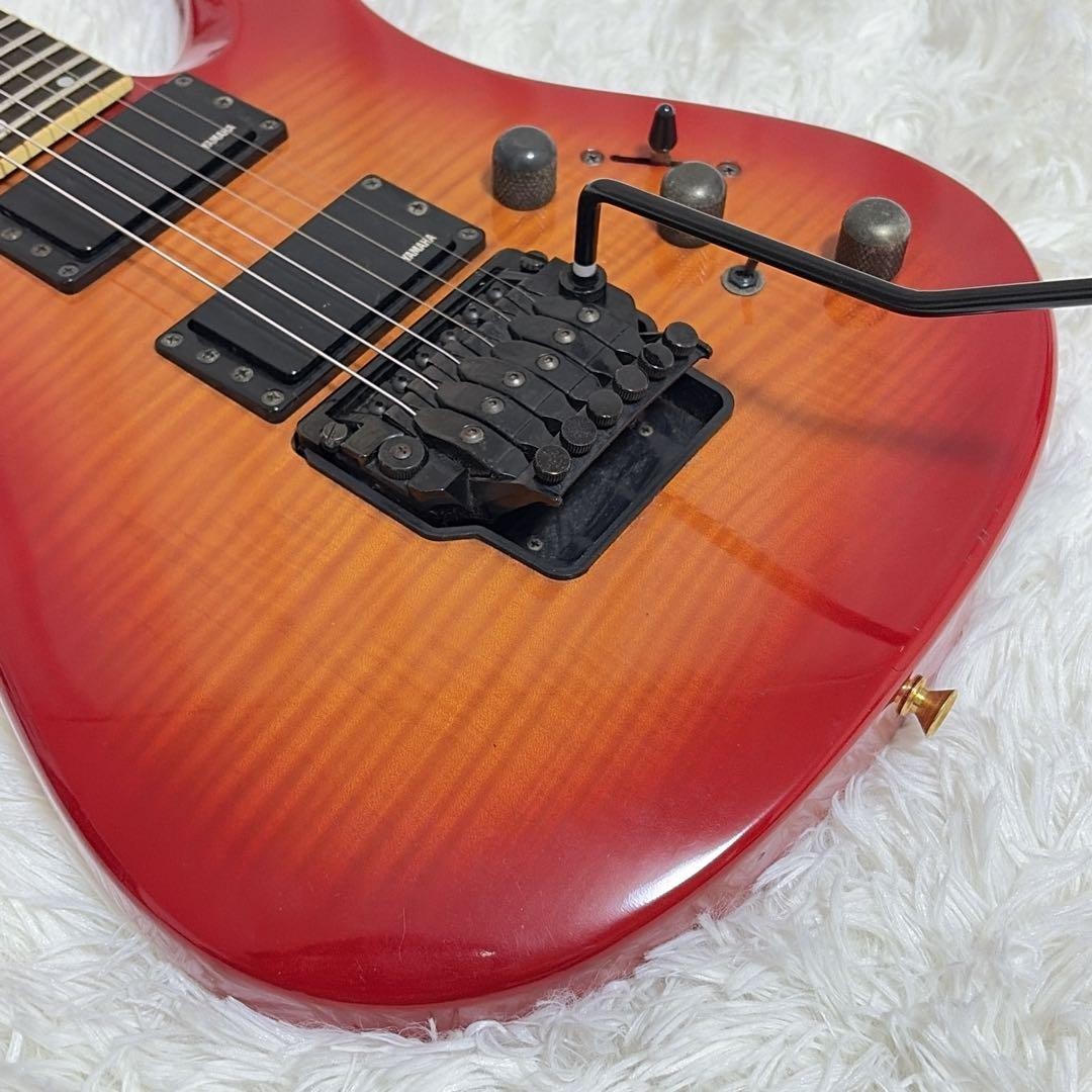 YAMAHA RGX820J Electric Guitar Made in Japan Flame Maple Top Cherry Sunburst
