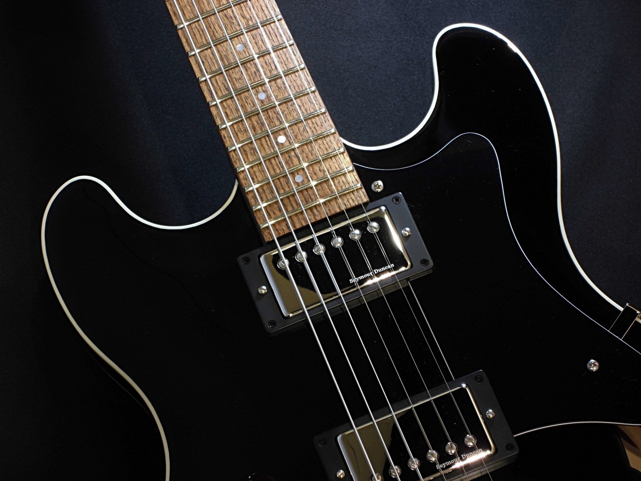 Framus Pro Series Teambuilt Mayfield / Solid Black High Polish Market Rare Safe