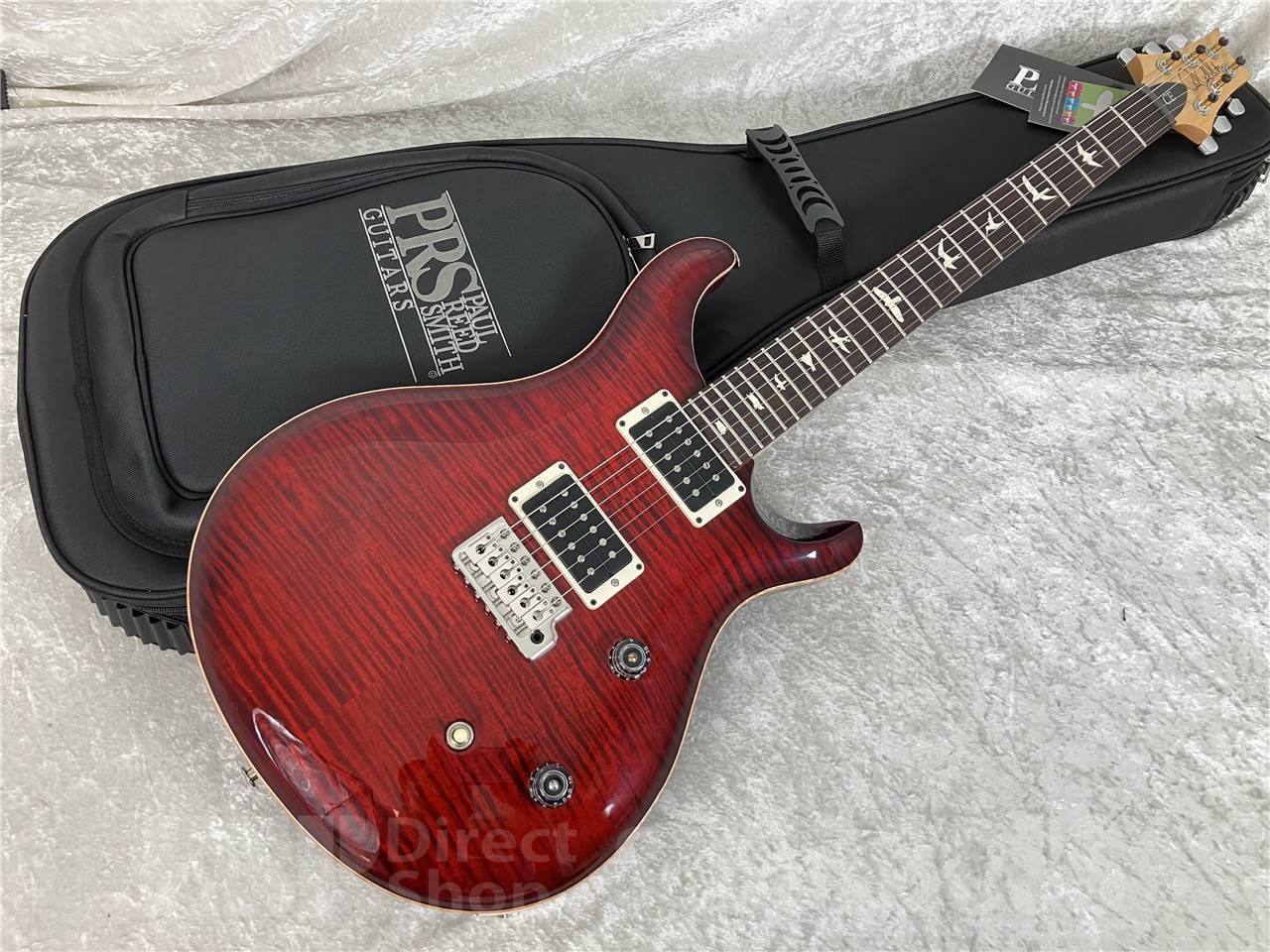 Paul Reed Smith PRS CE 24 Fire Red Burst, 2024 model.