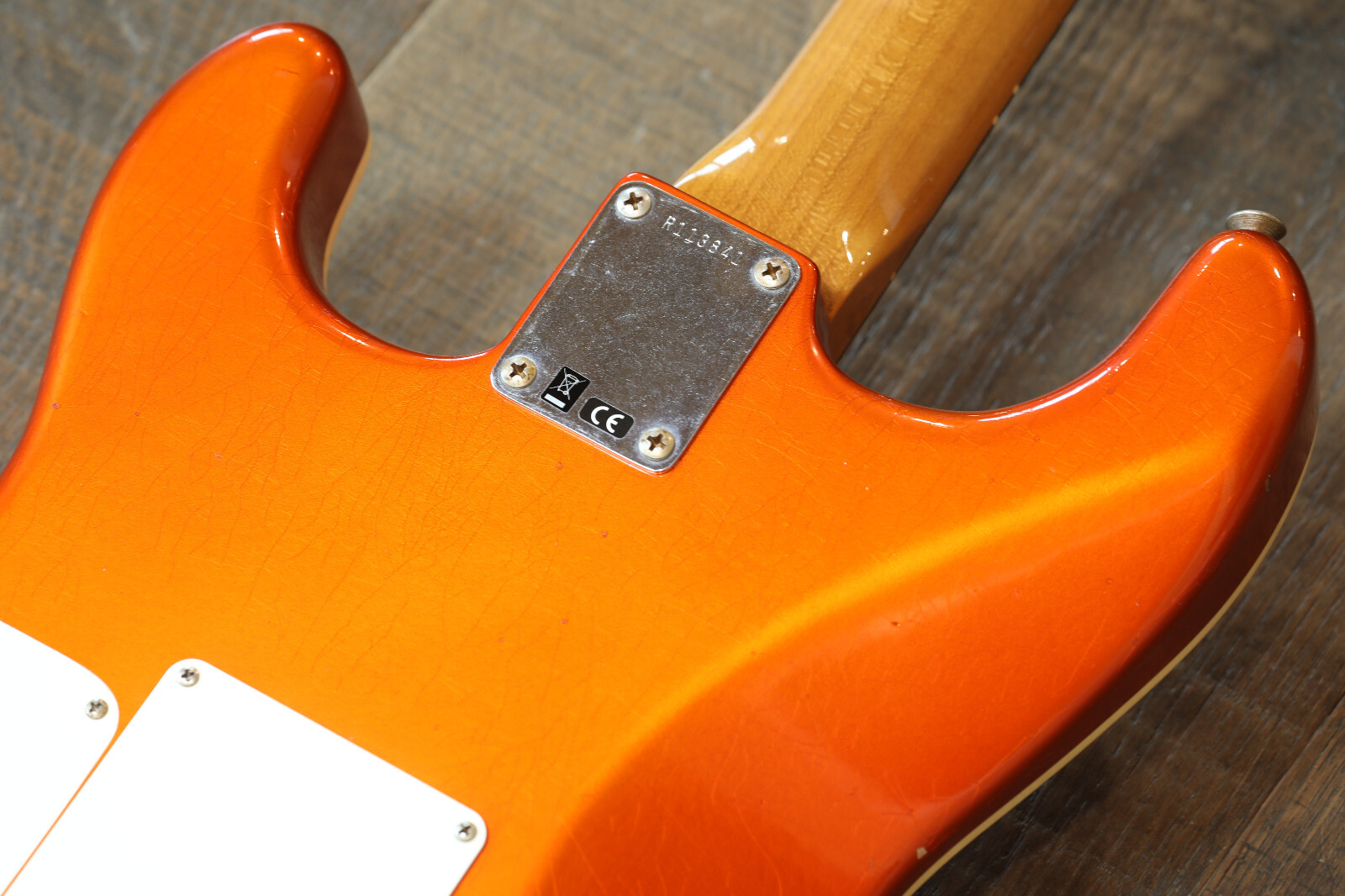 MINTY! Fender CS GC Strat Historic Journeyman Relic Candy Tangerine + COA OHSC