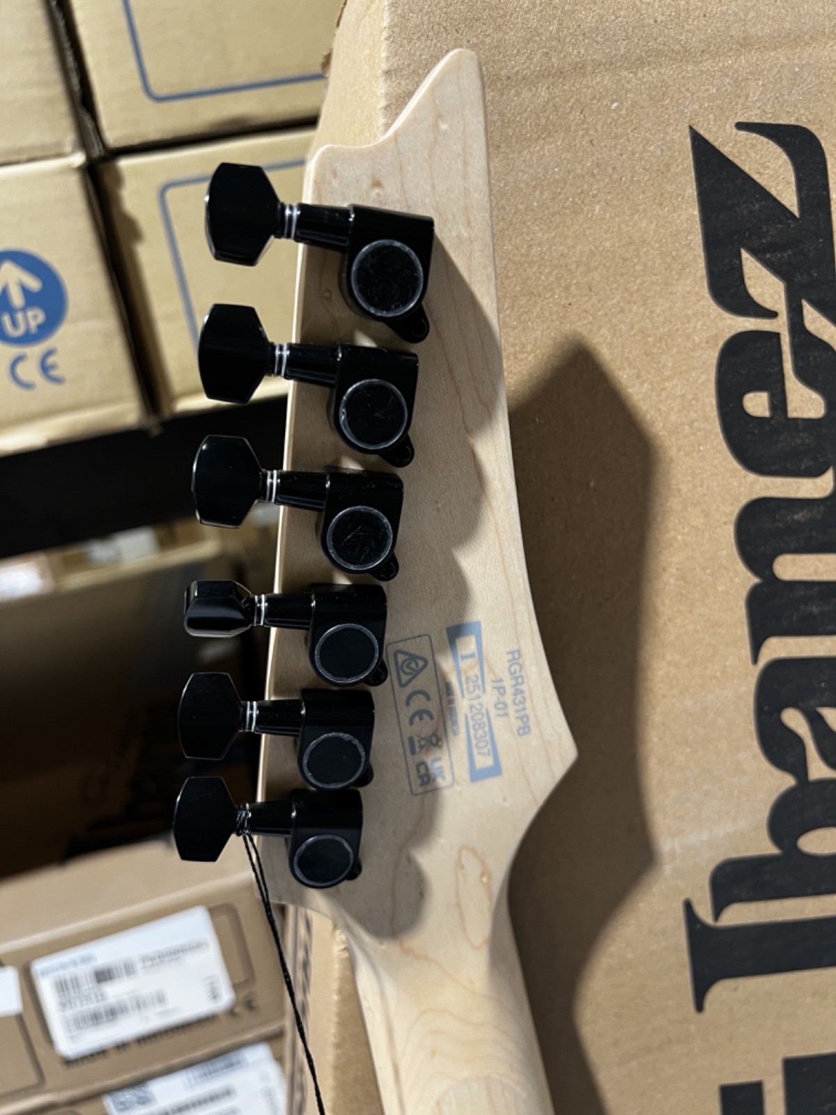 Ibanez Standard RGR431PB Electric Guitar – Charcoal Grey Flat