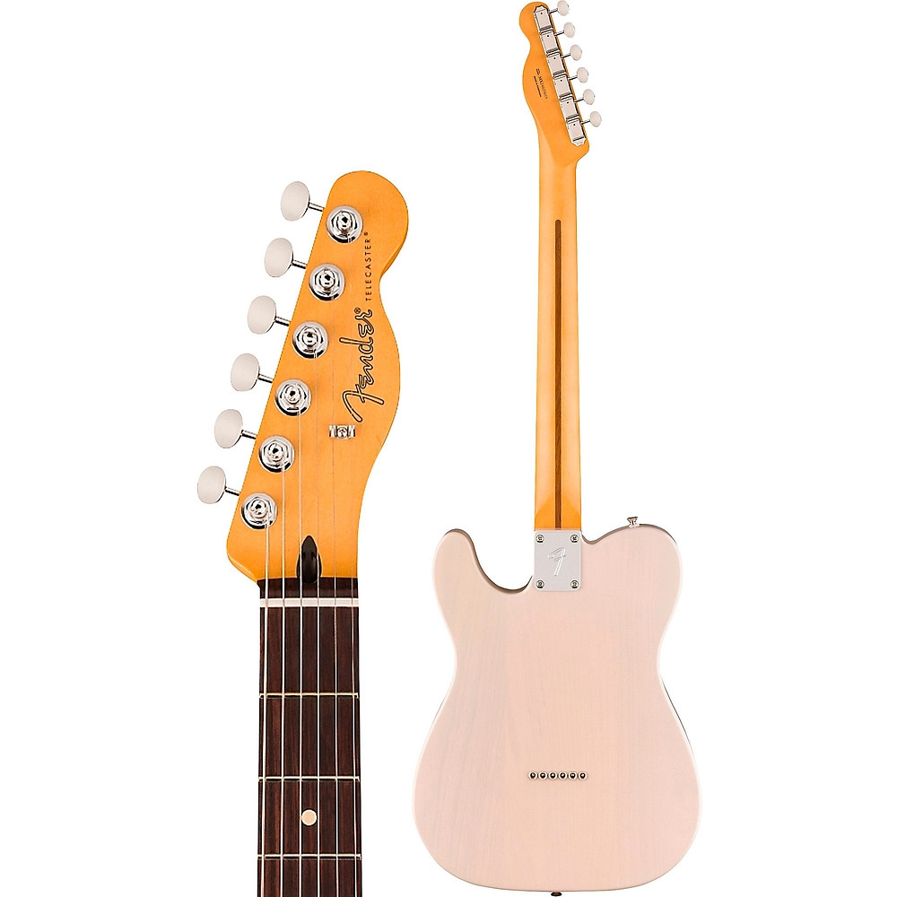 Fender Player II Telecaster Chambered Ash Body RW FB Guitar White Blonde