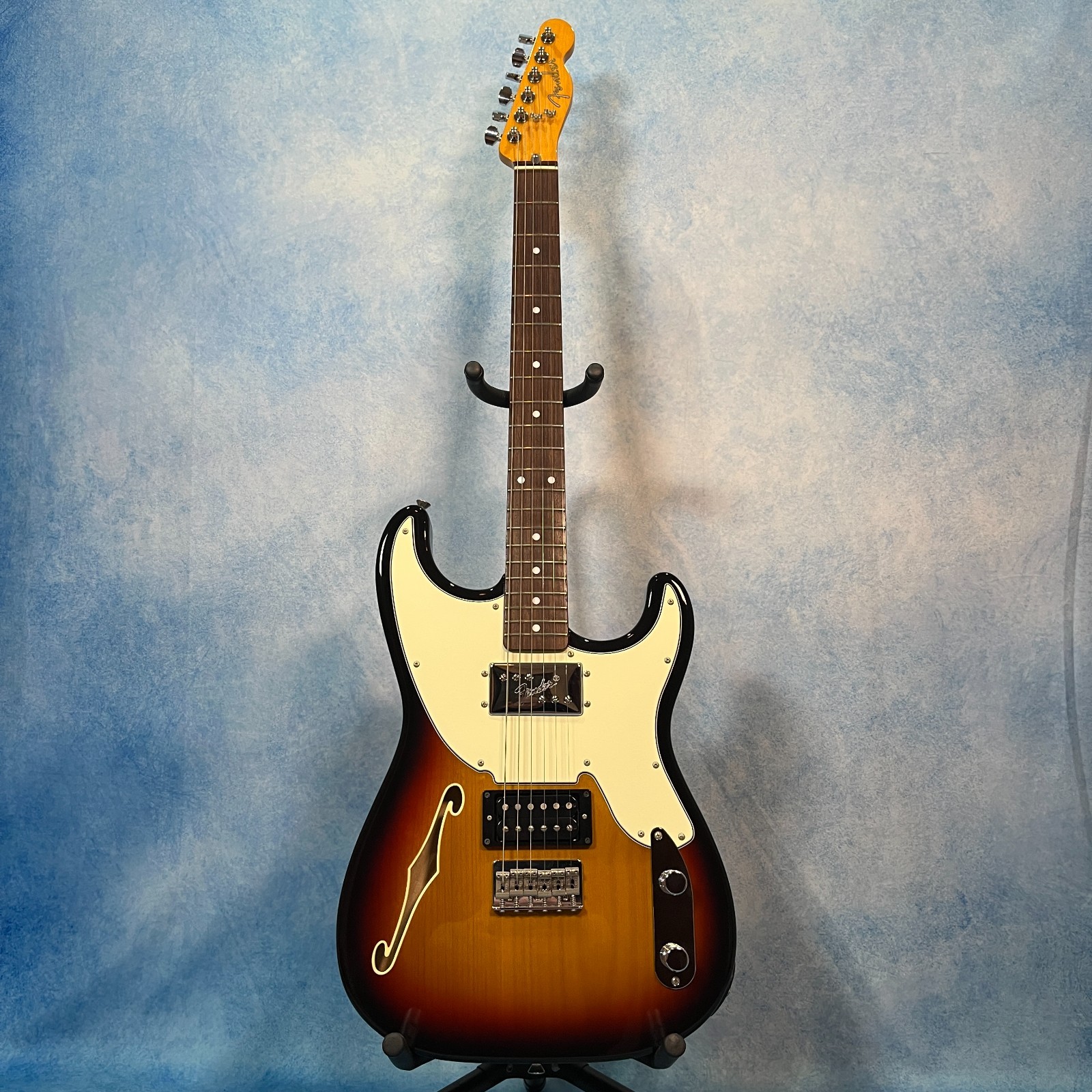2011 Fender Pawn Shop ’72 Semi-Hollow Sunburst w/ Shop Tags, Japan MIJ