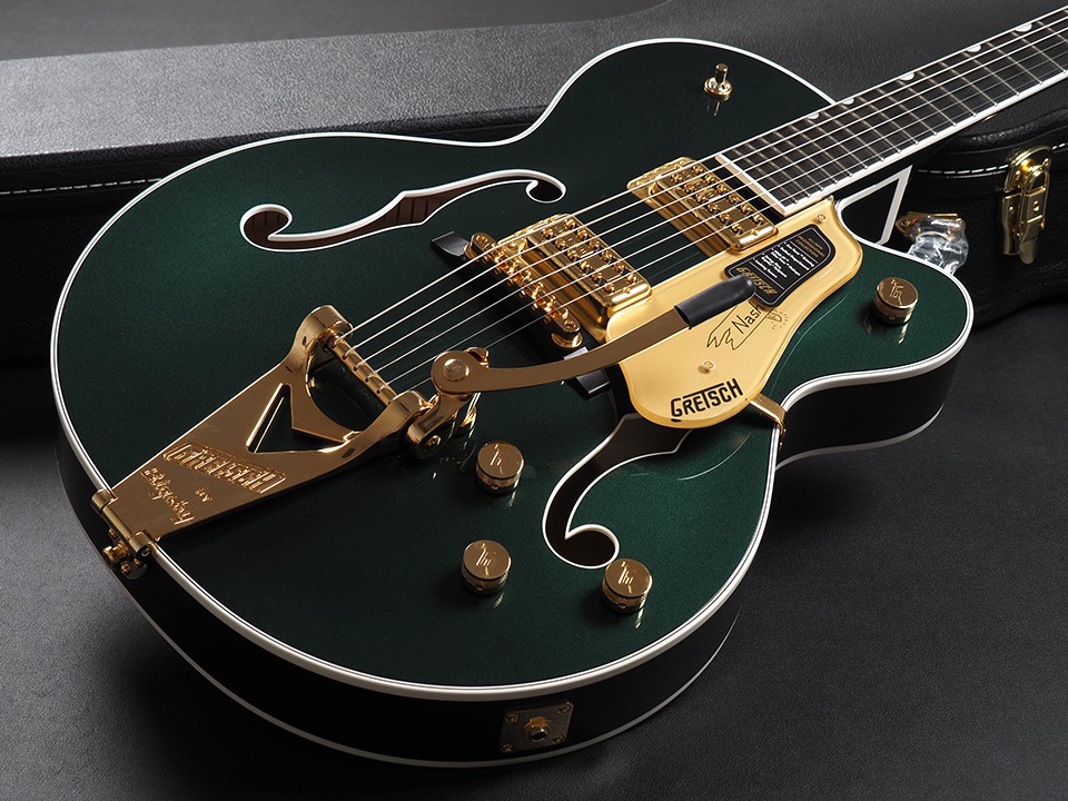 Gretsch Gretsch Nashville Hollow Body with String Thru Bigsby and Gold HW #GGaz9
