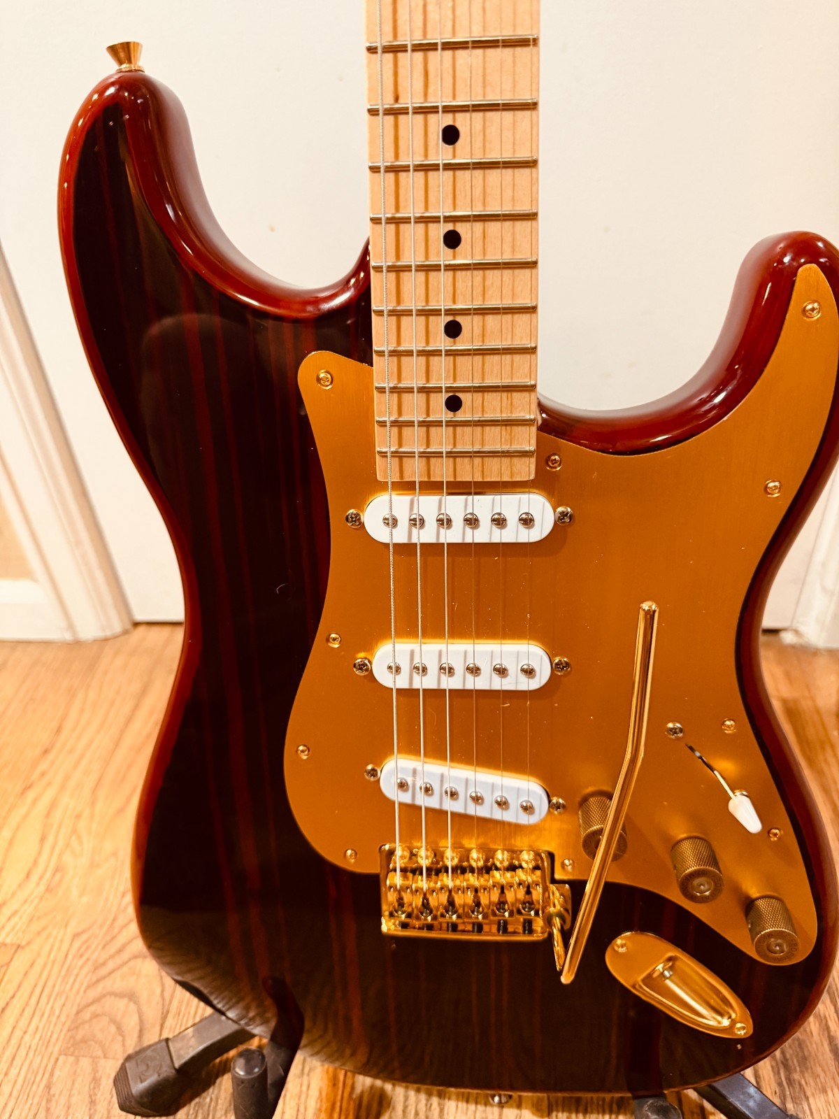 Donzilla ZebraWood Partscaster