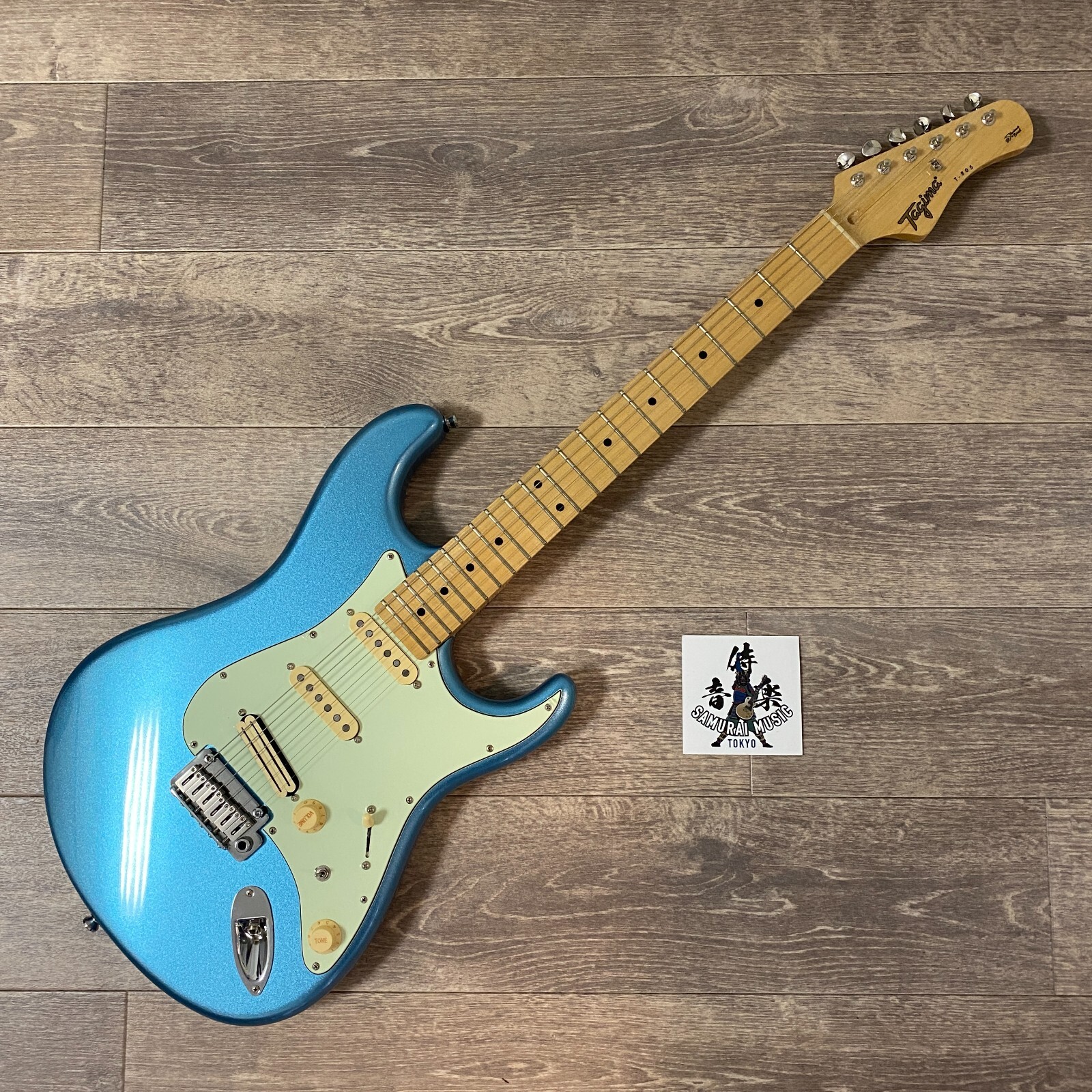 Tagima Electric Guitar Brazil Series T-805 LPB-LF/MG Lake Placid Blue Japan