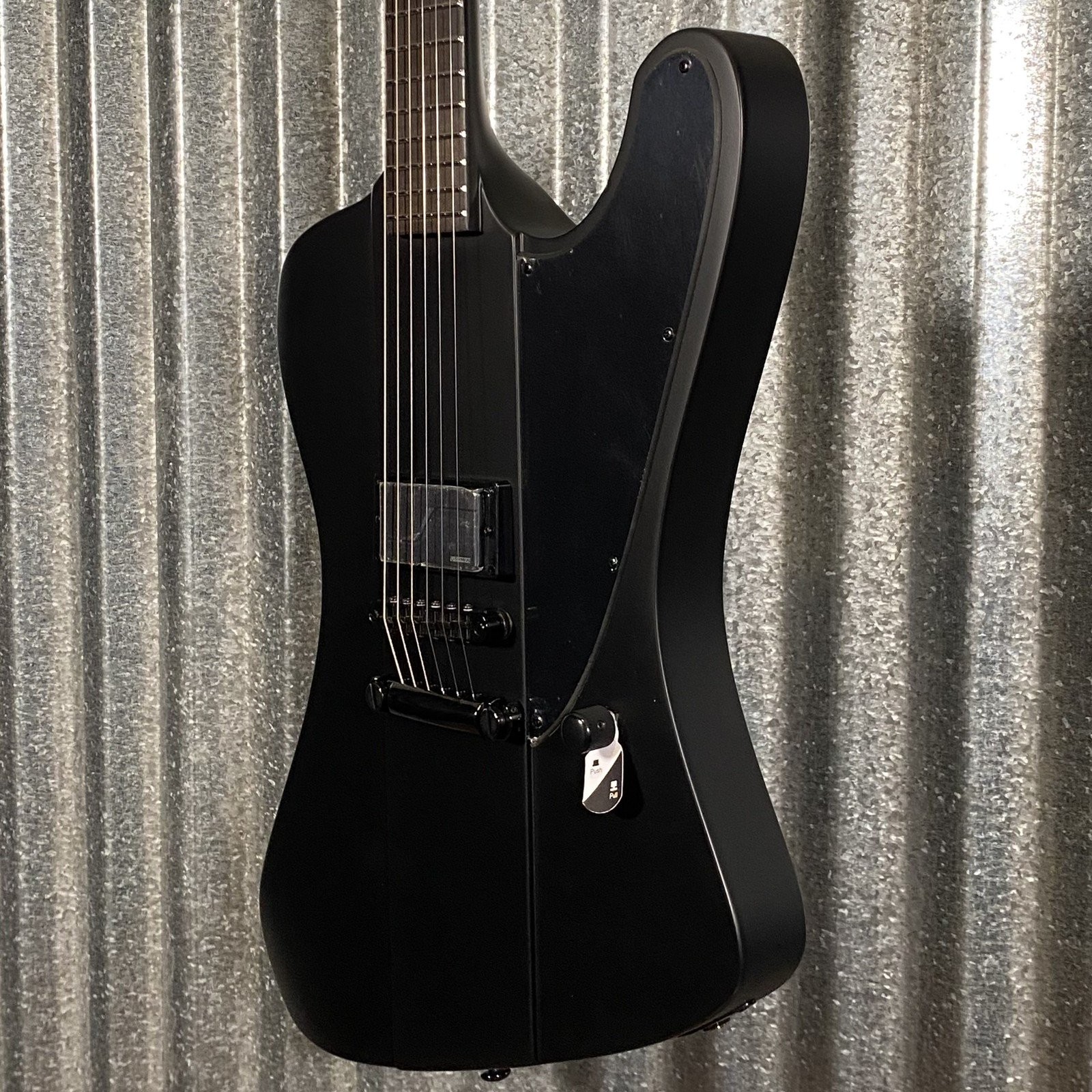 ESP LTD Phoenix Black Metal Guitar LPHOENIXBKMBLKS #3142 USED