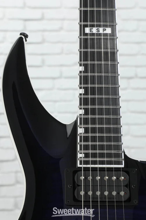ESP E-II Horizon III – Flamed Maple, Reindeer Blue