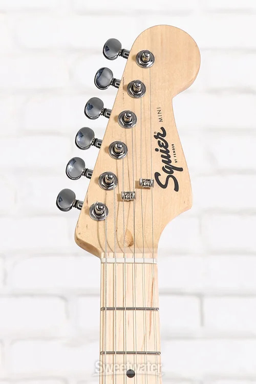 Squier Mini Stratocaster Electric Guitar – Sea Foam Green