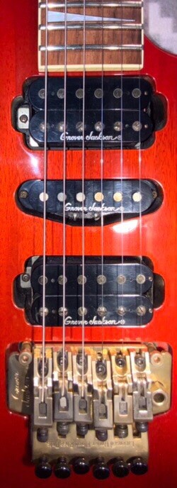 ⚠️ 1996 Grover Jackson Stealth Dinky STL.P.80 HSH SD PUs! Exceptionally Rare!⚠️