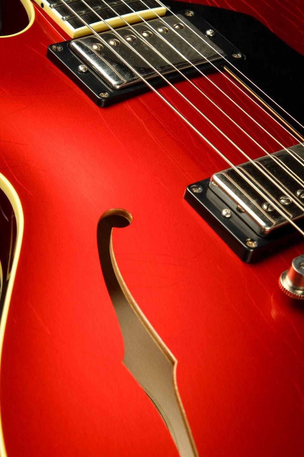2023 – Collings I-35 LC Aged Custom Inlay Bigsby – Candy Apple Red (Pre-Owned)