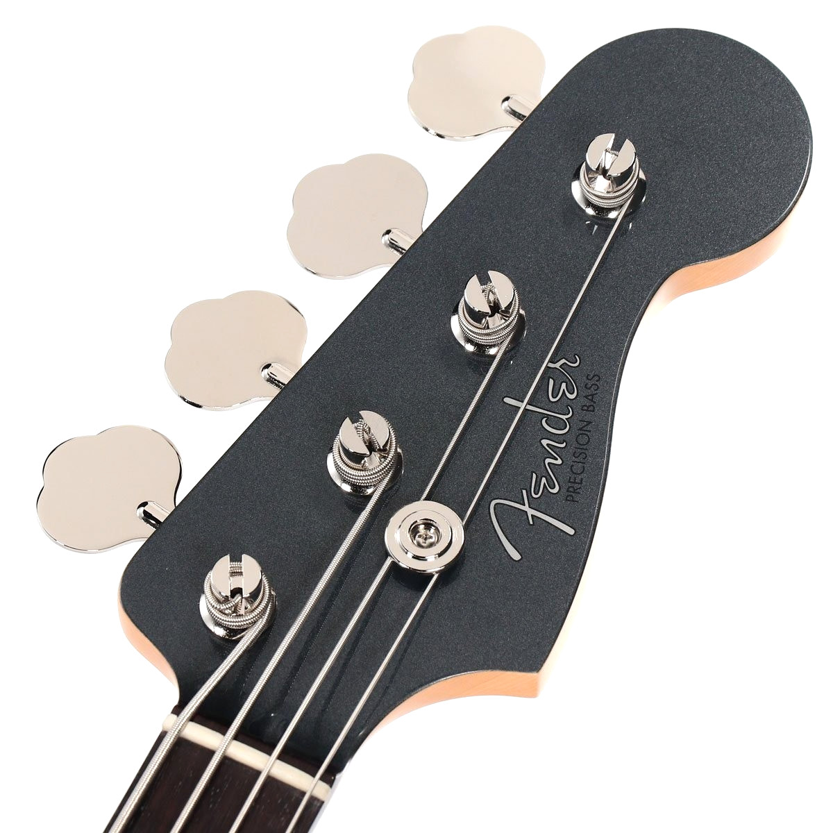 Fender FSR Hybrid II Precision Bass Charcoal Frost Metallic with Matching Head