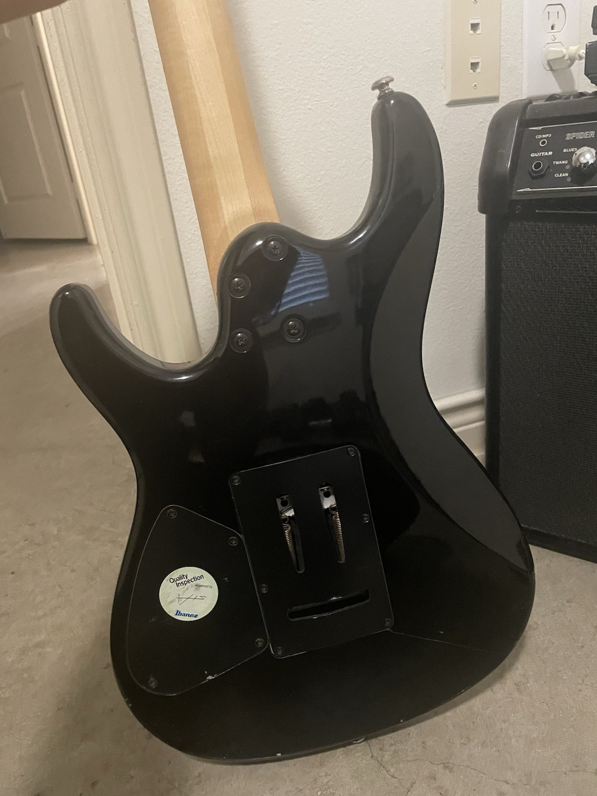 Ibanez RG Electric Guitar + Line 6 Spider IV 30 Amp + Morley Wah Pedal Bundle