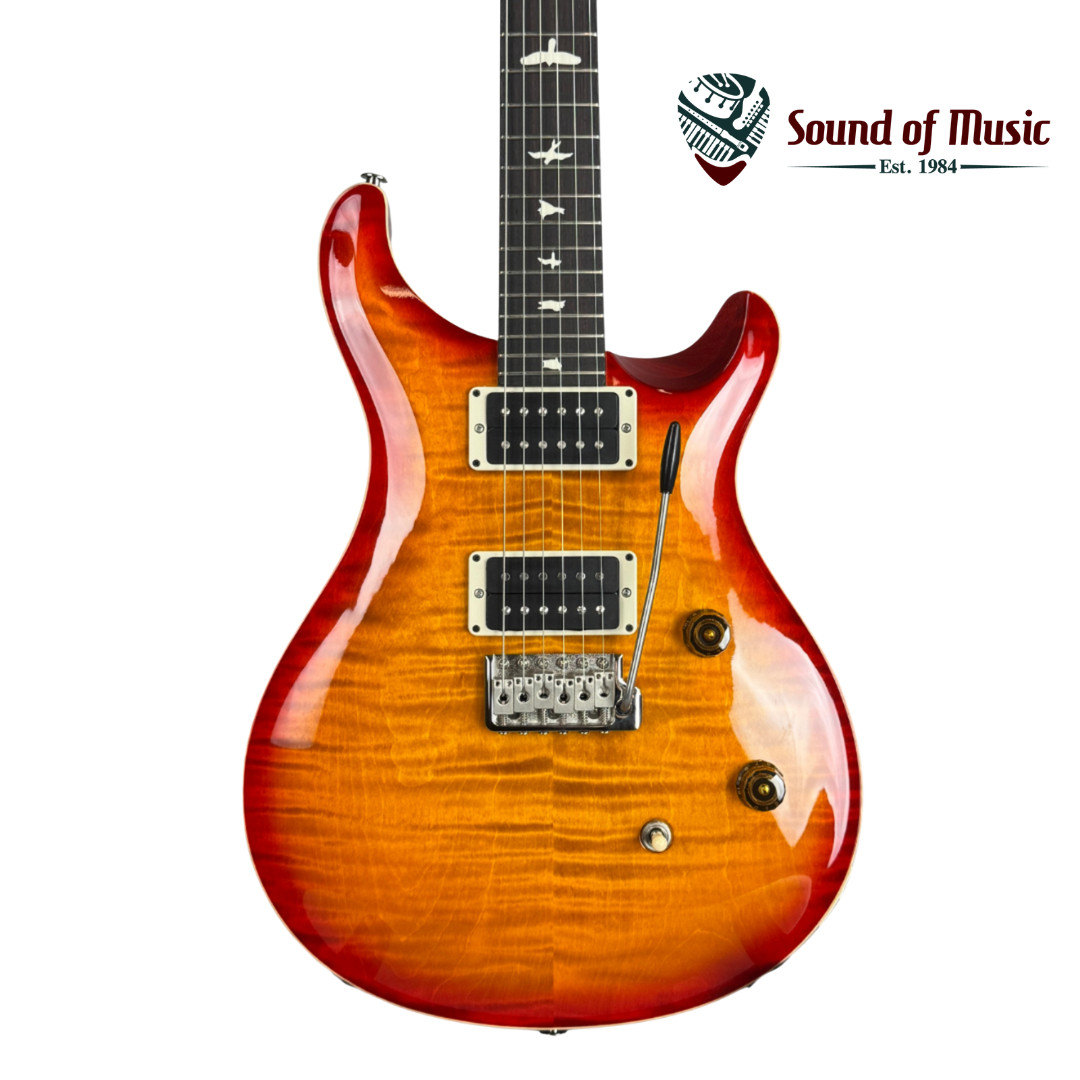 PRS CE 24 Solid Body Electric Guitar W/Gig Bag – Dark Cherry Sunburst (Demo)