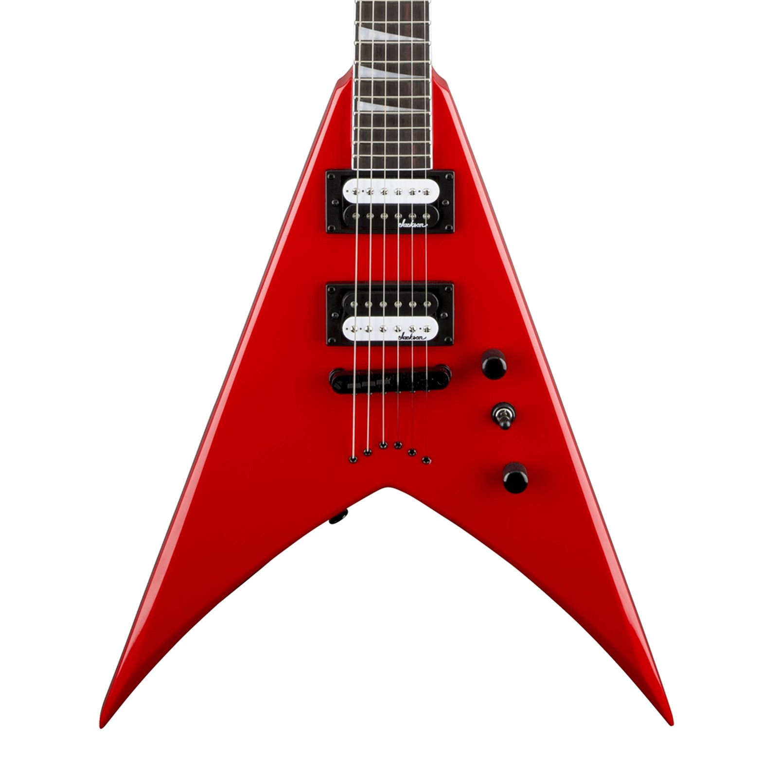 Used Jackson JS Series King V JS32T – Ferrari Red w/ Amaranth FB