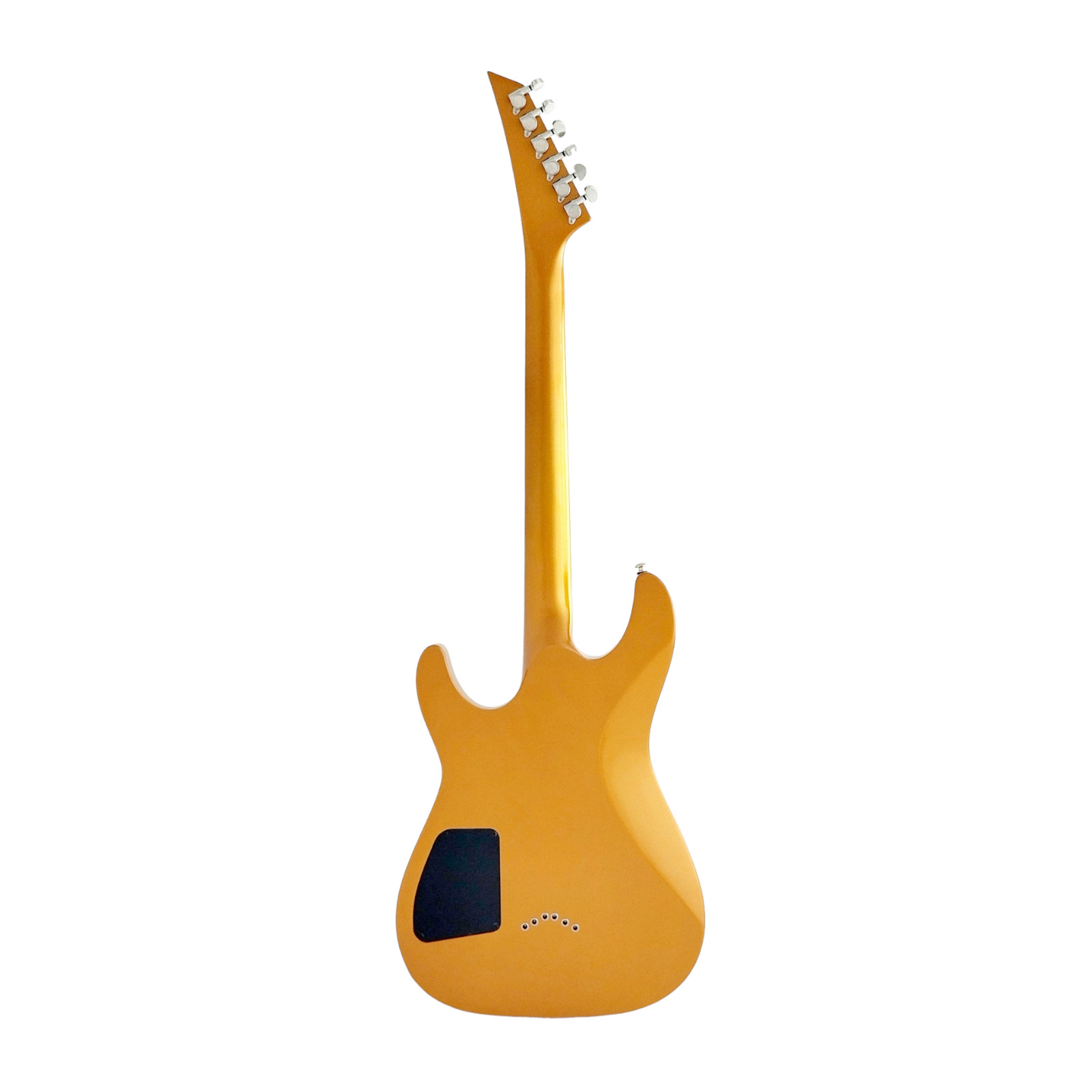 Haze Neck-Thru Electric Guitar, Metallic Gold + Free Gig Bag, Strings SEG-258GD