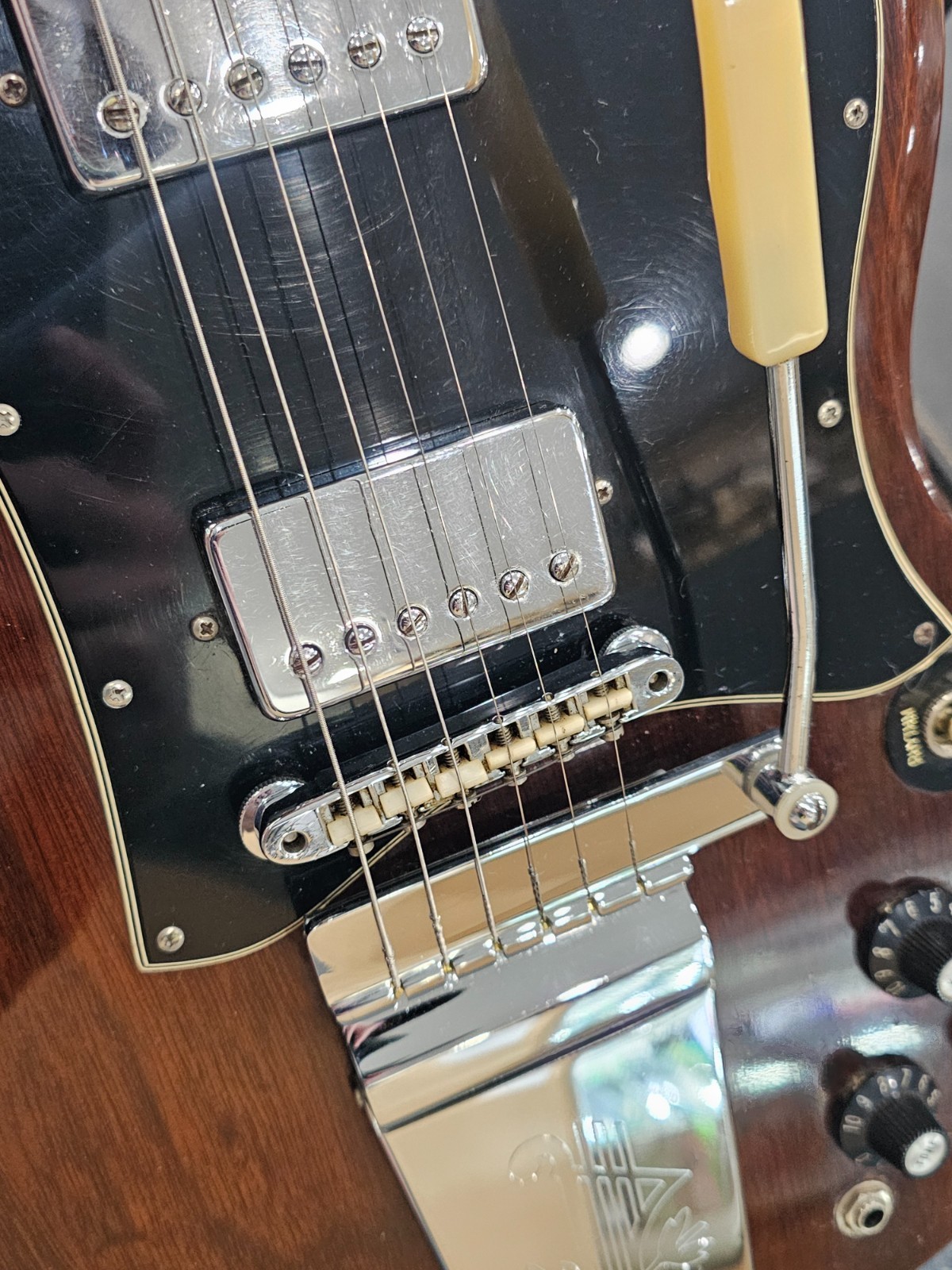 1970 Gibson SG Standard “Large Guard” Guitar w/ Maestro Vibrola + Hard Case