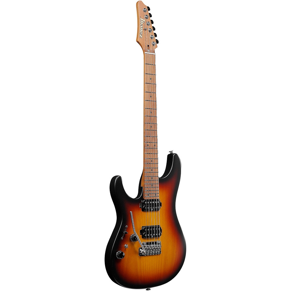 Ibanez Prestige AZ2402L LeftHanded Electric Guitar Tri Fade Burst Flat