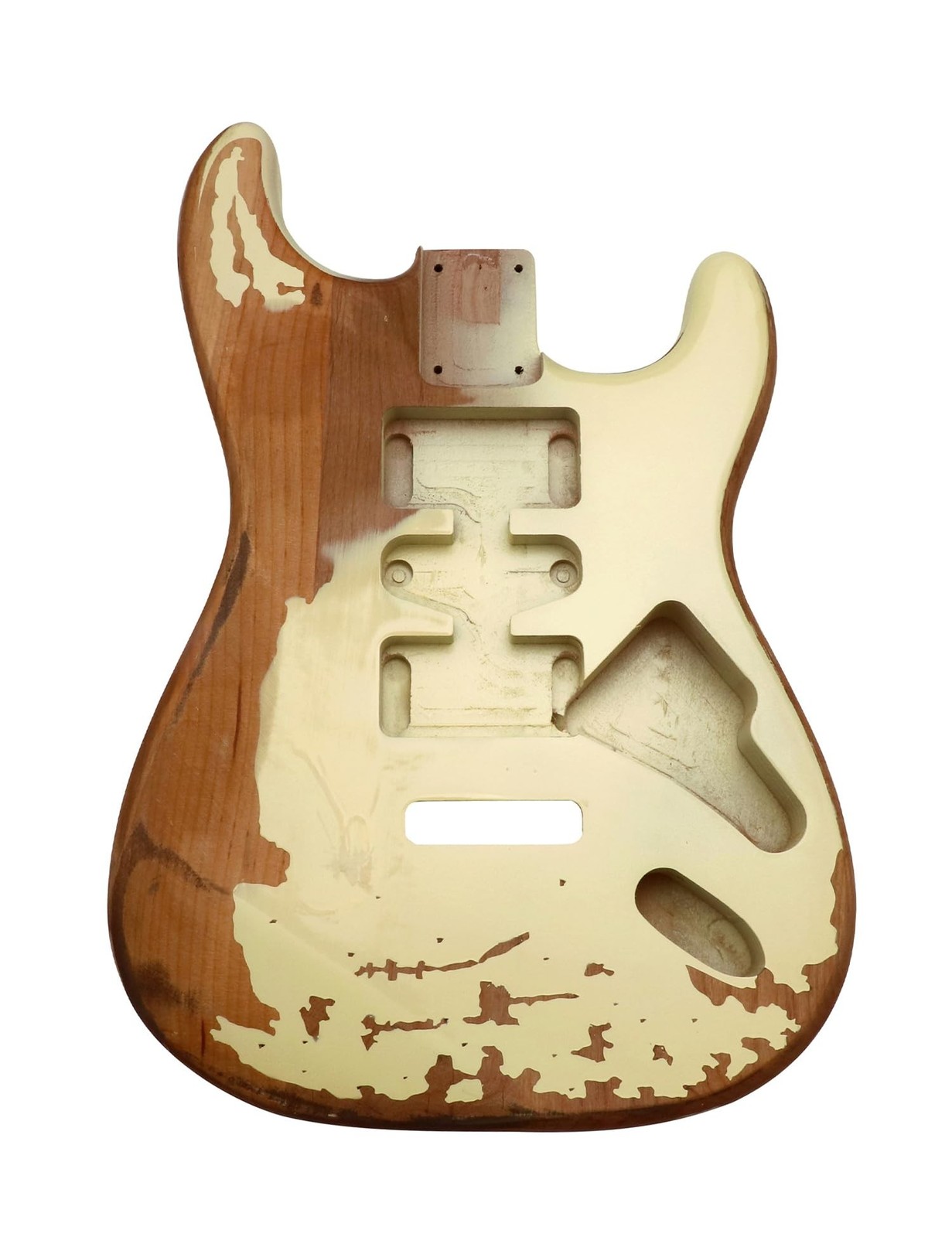 Relic Electric Guitar Body ST Style Nitro Alder DIY Guitar Body | H-S-H Route…