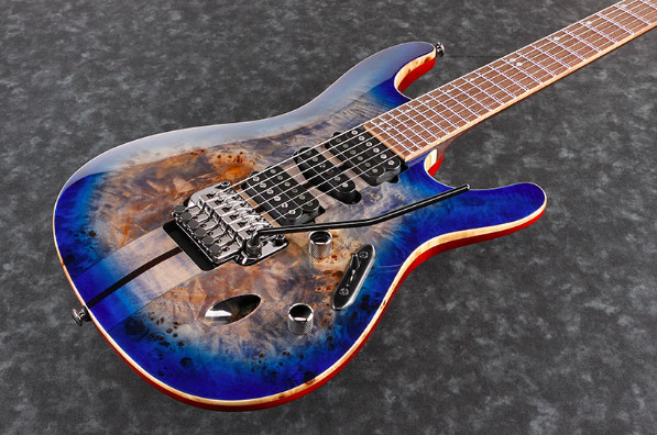 Ibanez S Premium S1070PBZ Cerulean Blue Burst CLB + Soft Case S1070 S 1070 PBZ