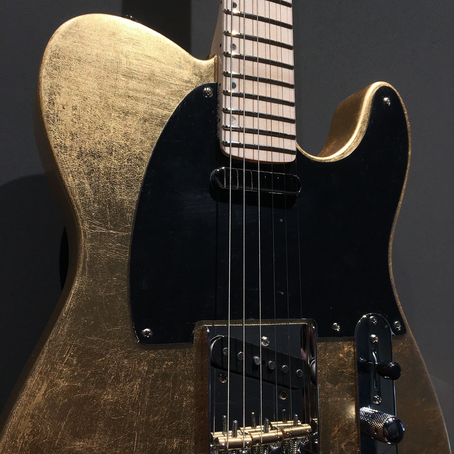 FRANCHIN Mars guitar Glossy METALLIC LEAF T-Style *MADE TO ORDER