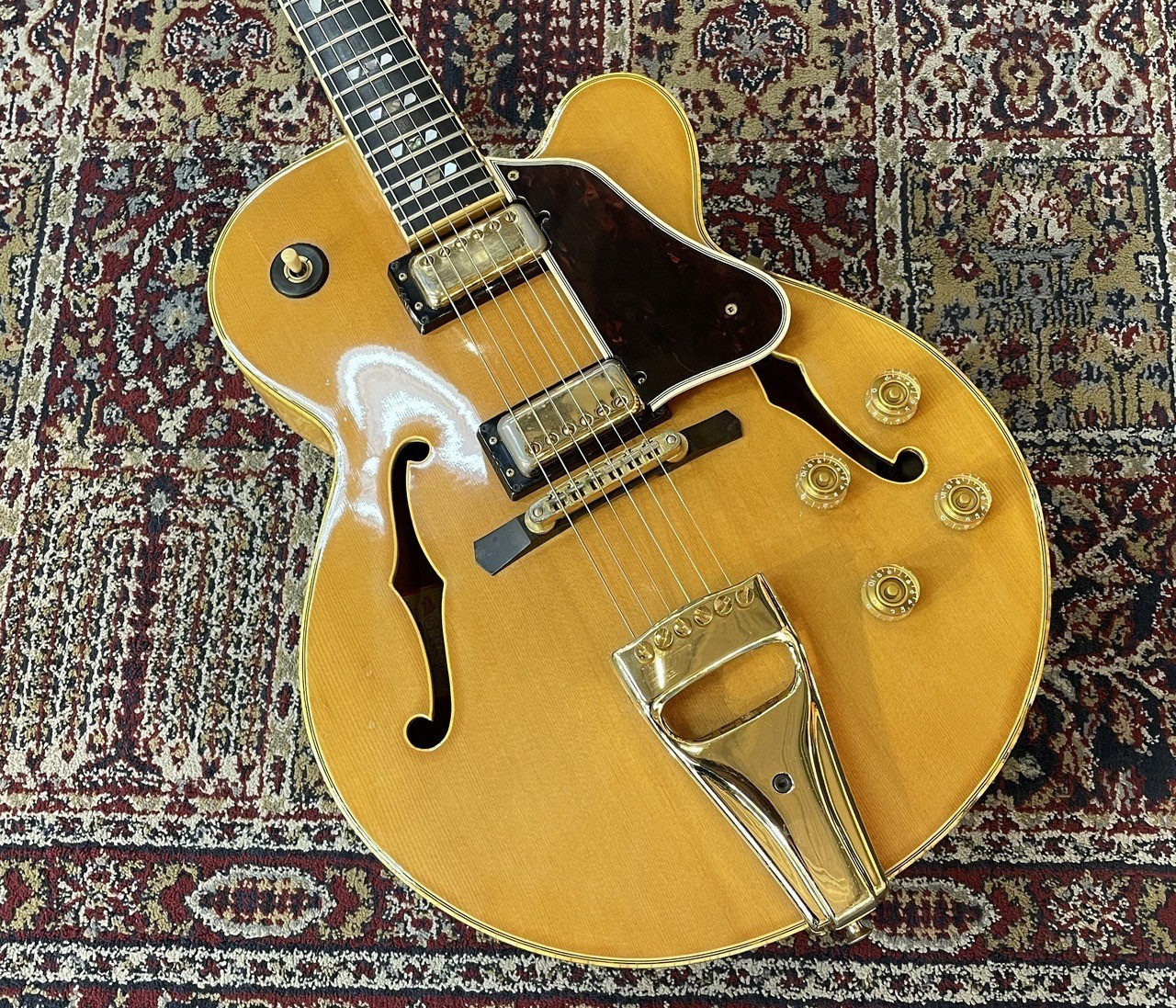 Greco SW-1200 Natural Made in Japan 1979 Vintage Hollow Body Electric Guitar MOD