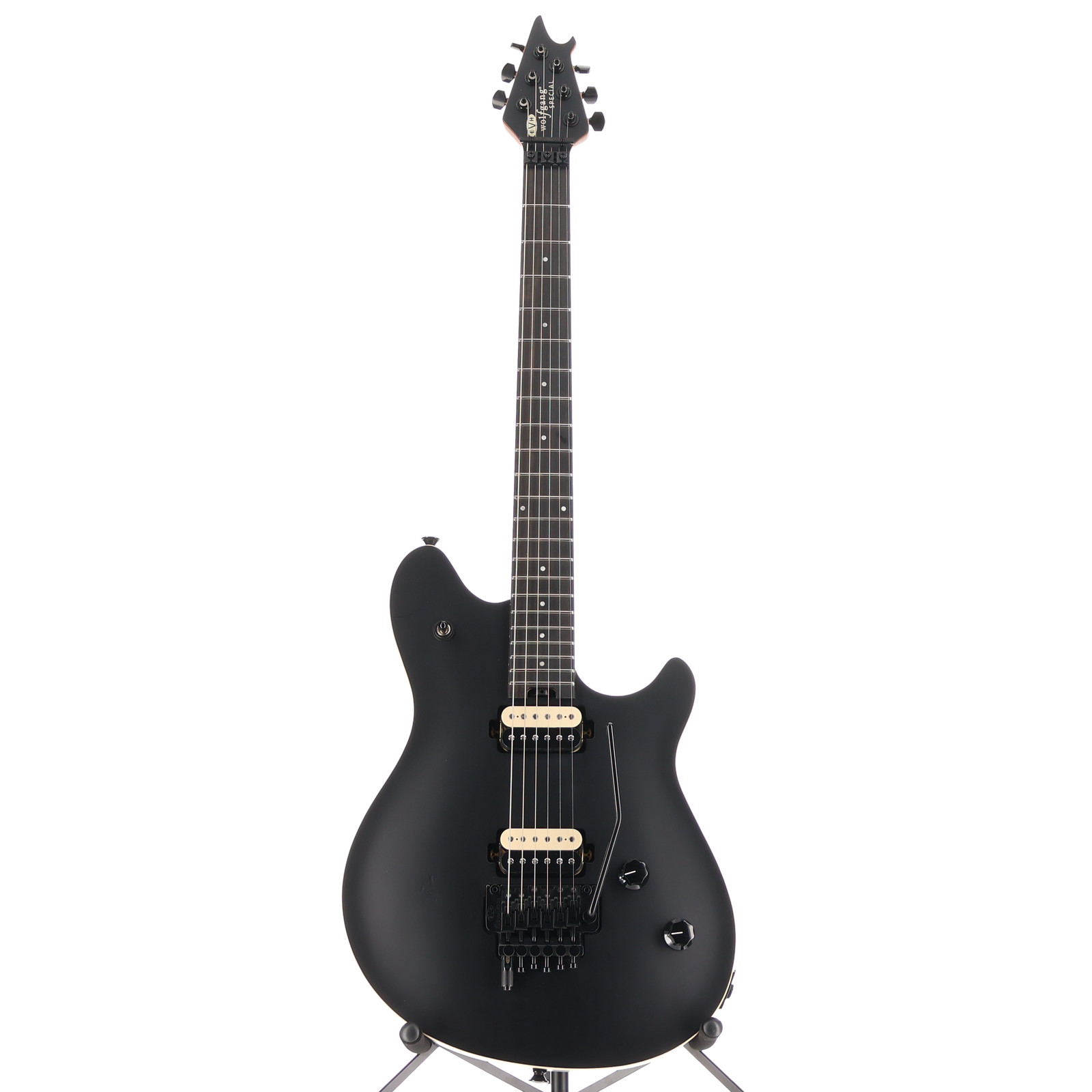 EVH Wolfgang Special Baked Maple Ebony Fingerboard Stealth Black (R11) (0248M)