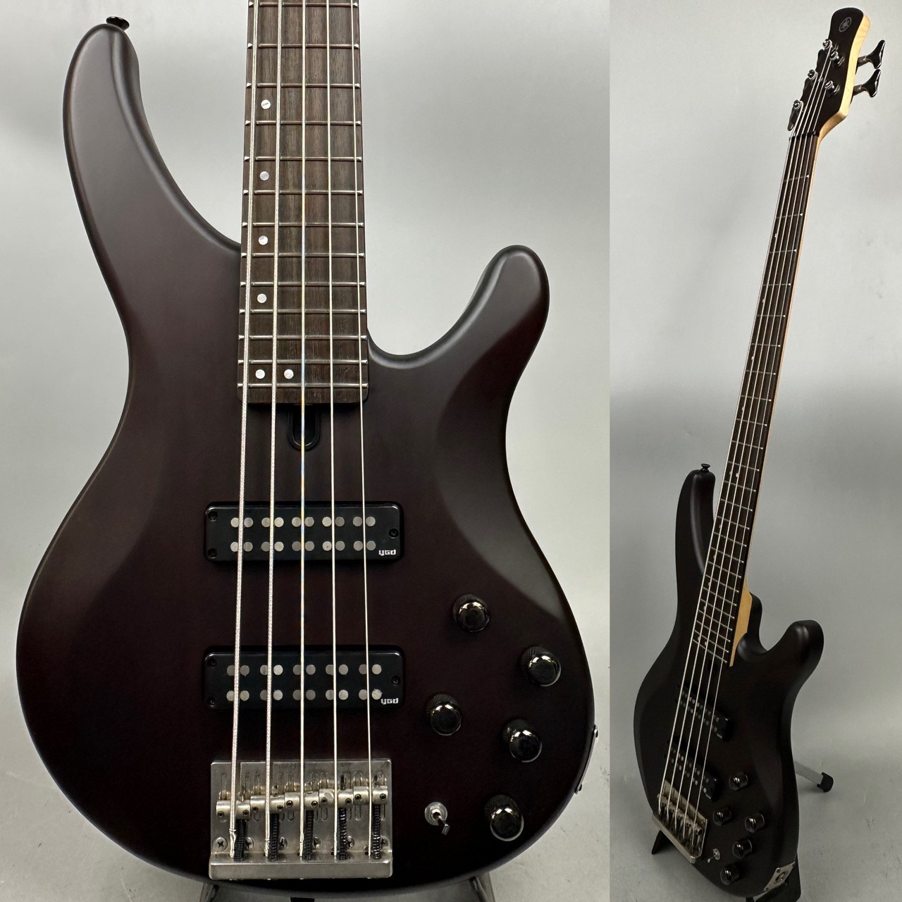 [YAMAHA] TRBX505 TBL 2016 Mahogany Body 5String Translucent Black Soft Case