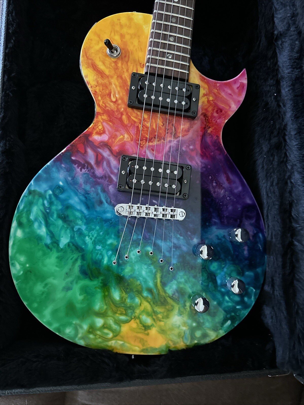GMP® Guitars Pawn Shop® Special Rainbow Graphic by Dan Lawrence DRL Graphics
