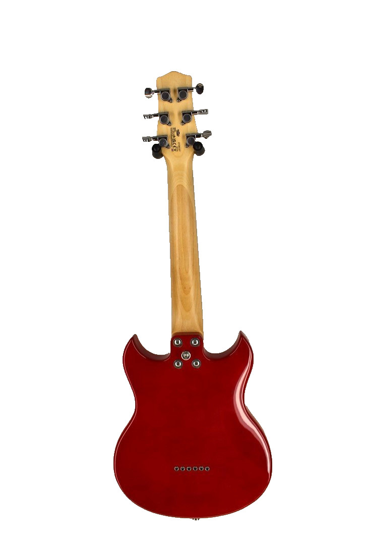 DEFECTIVE – VOX SDC-1 Mini Electric Guitar – Red w/ Gig Bag