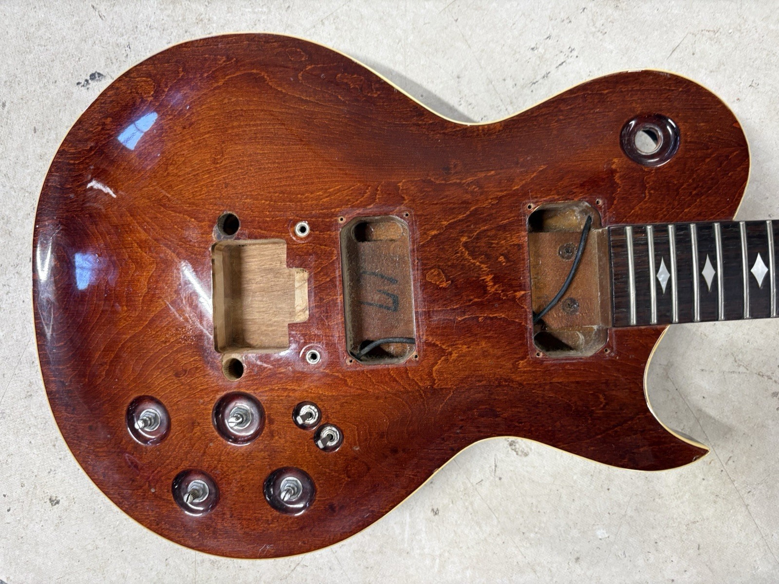 1982 Aria Pro II Japan Cardinal CS-60 Guitar Empty Husk