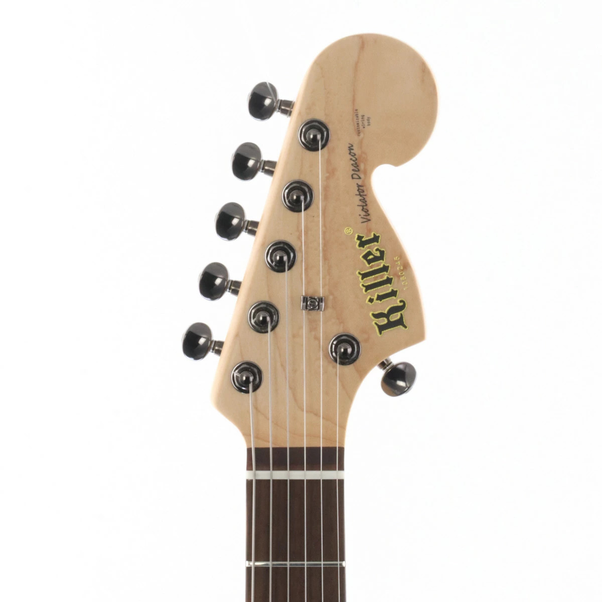 Used Killer Deacon Lace Sensor Custom SSH Sand tan metallic Electric Guitar 1