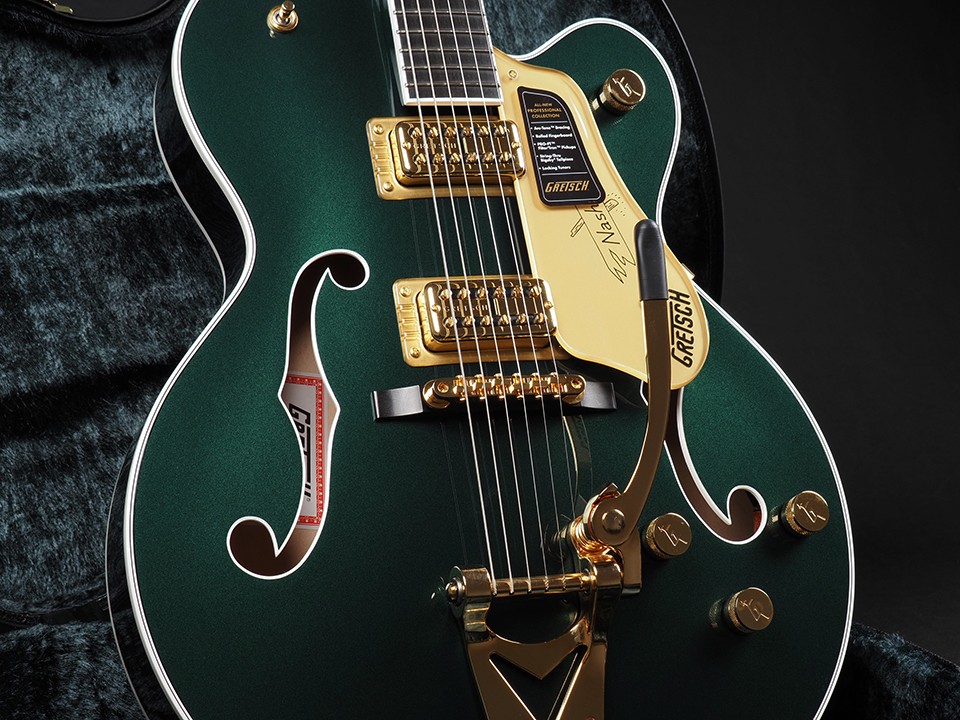 Gretsch Gretsch Nashville Hollow Body with String Thru Bigsby and Gold HW #GGaz9