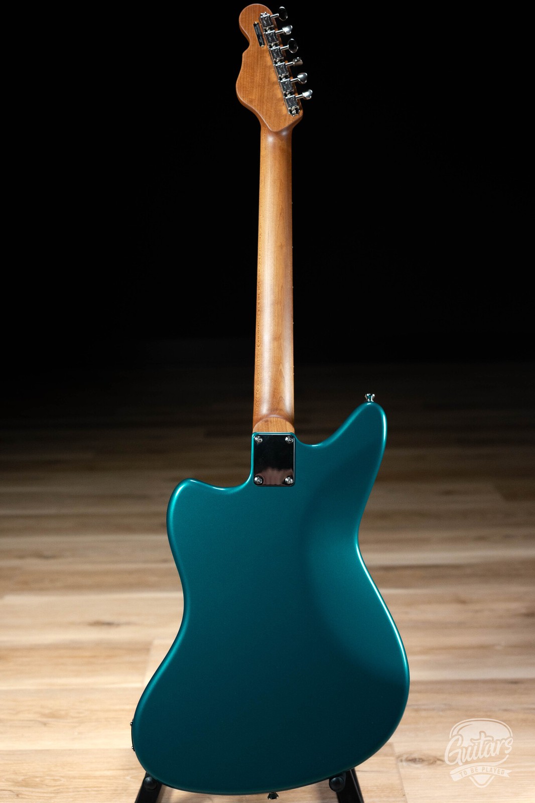 Veritas Riverton Bigsby Guitar w/ PoleCats P-90s & RW Fretboard –Ocean Turquoise