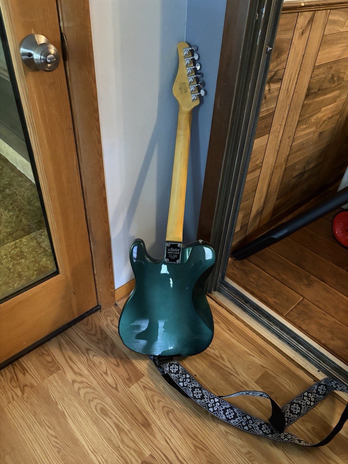 Schecter PT Fastback II B Diamond Series Bigsby Green Electric Guitar 385L