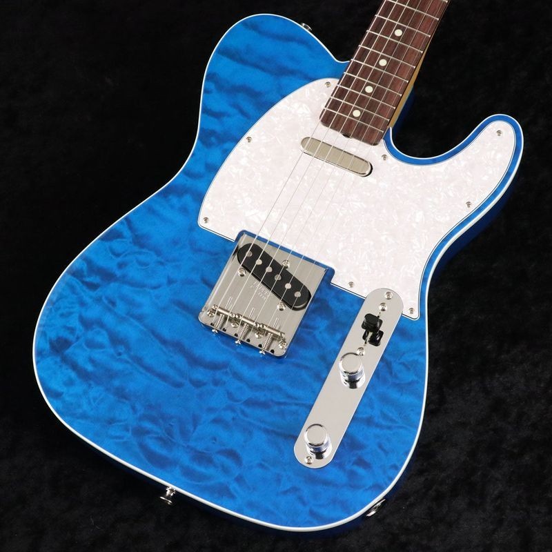 Fender /FSR MIJ Traditional 60s Custom Telecaster Quilted Maple/Ash Translucent