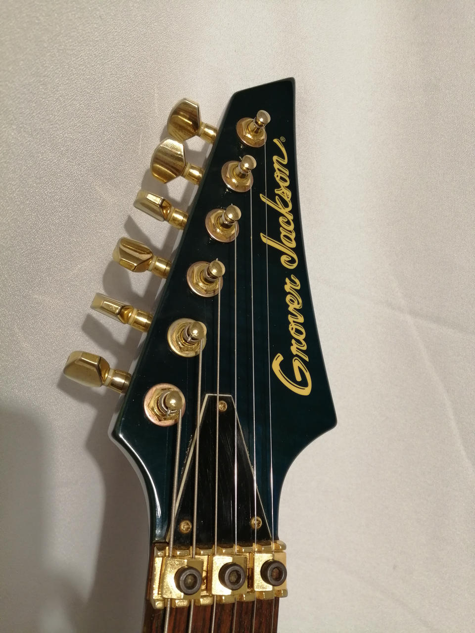 GROVER JACKSON SOLOIST SEE THROUGH BLUE Used Electric Gutiar