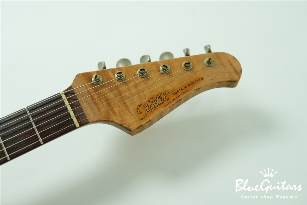 Xotic Xsc-2 – 2 Tone Burst Super Heavy Aged / Alder Roasted Flame Maple Safe del