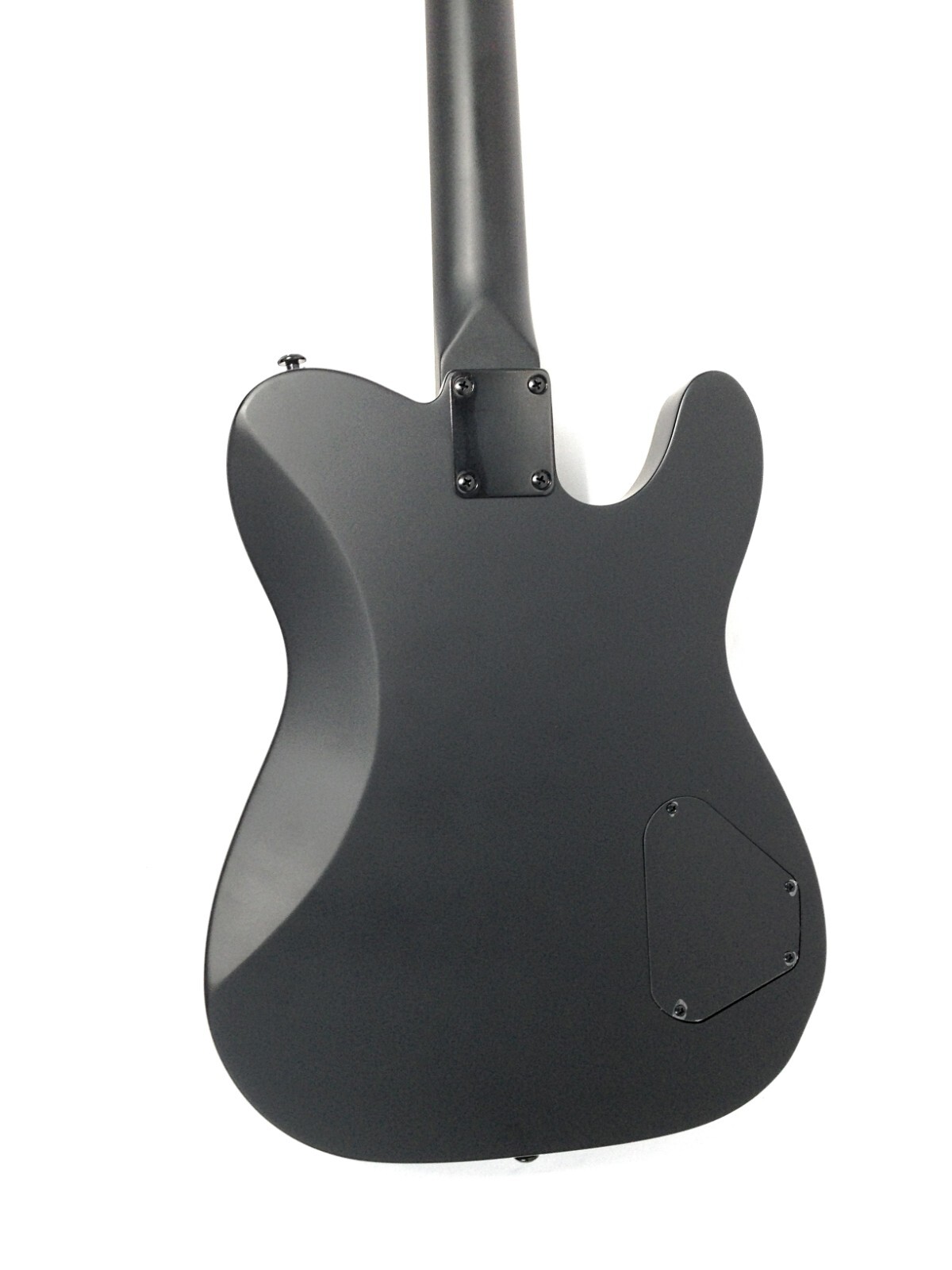 Haze Left-Handed Semi-Hollow Body Electric Guitar,All-Matt-Black+Gig Bag.501LHBK