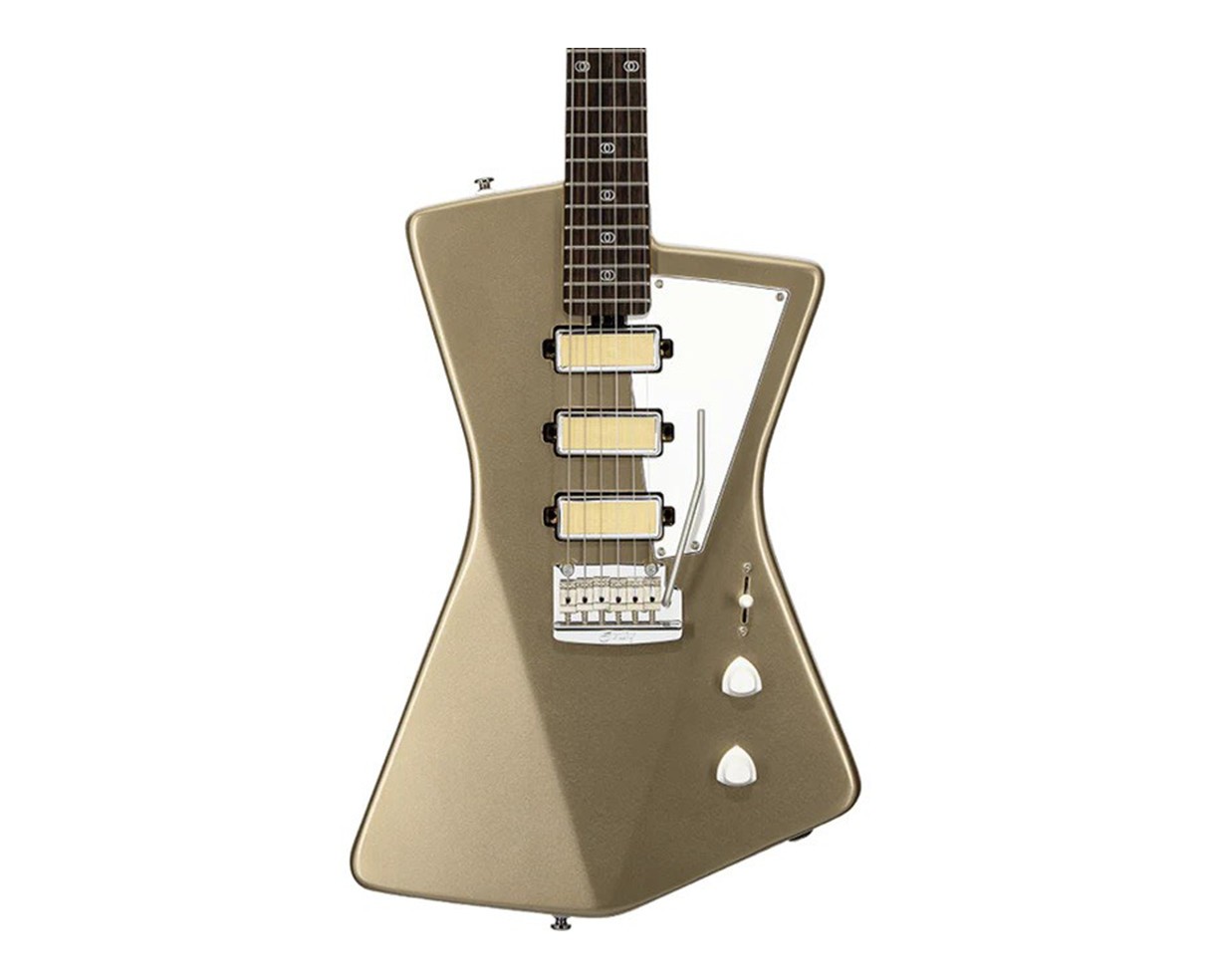 Sterling by Music Man St. Vincent Goldie Signature Guitar – Cashmere – Open Box