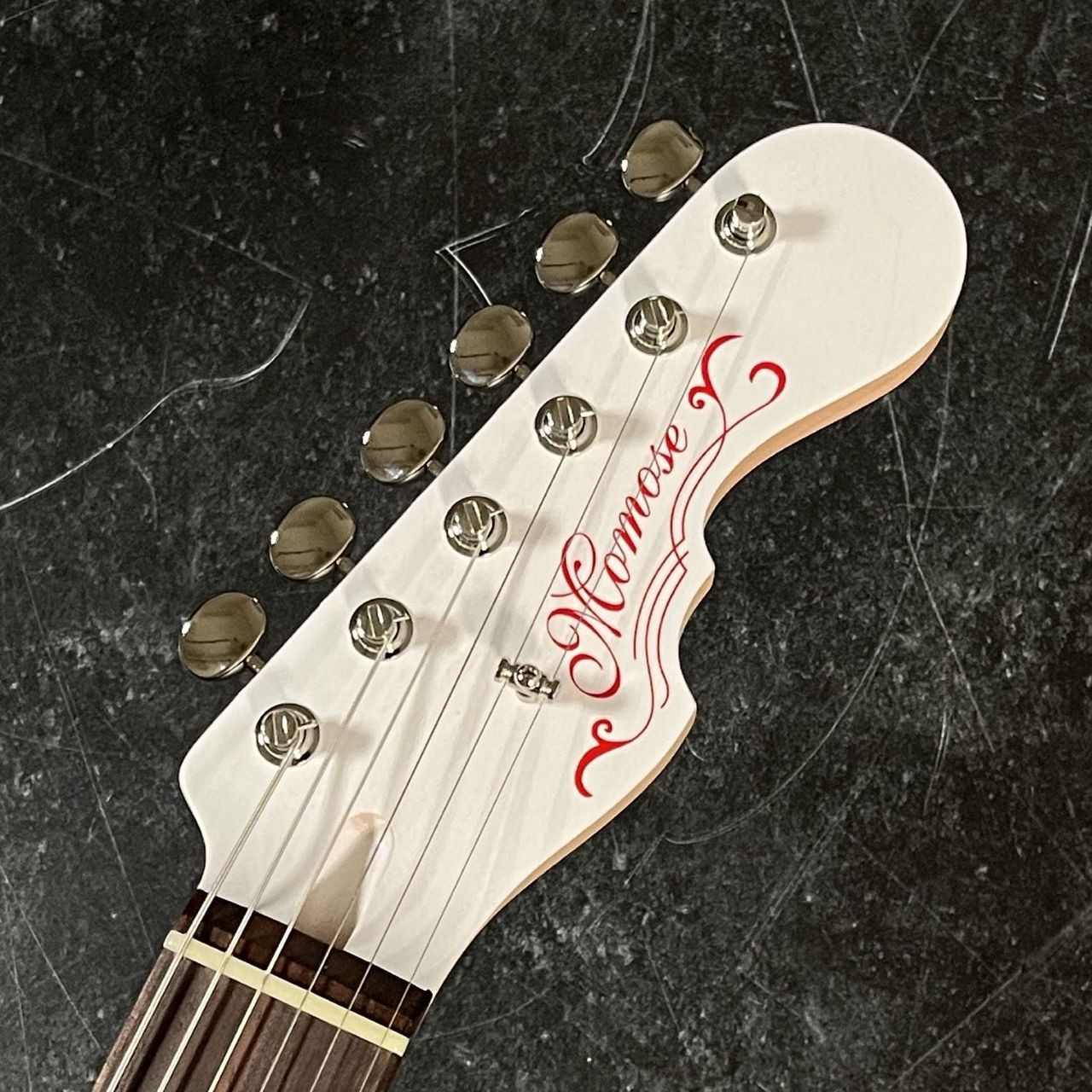 Momose MT1-ADZ-RD/R Custom Electric Guitar Aluminum Pickguard 3.31kg Used