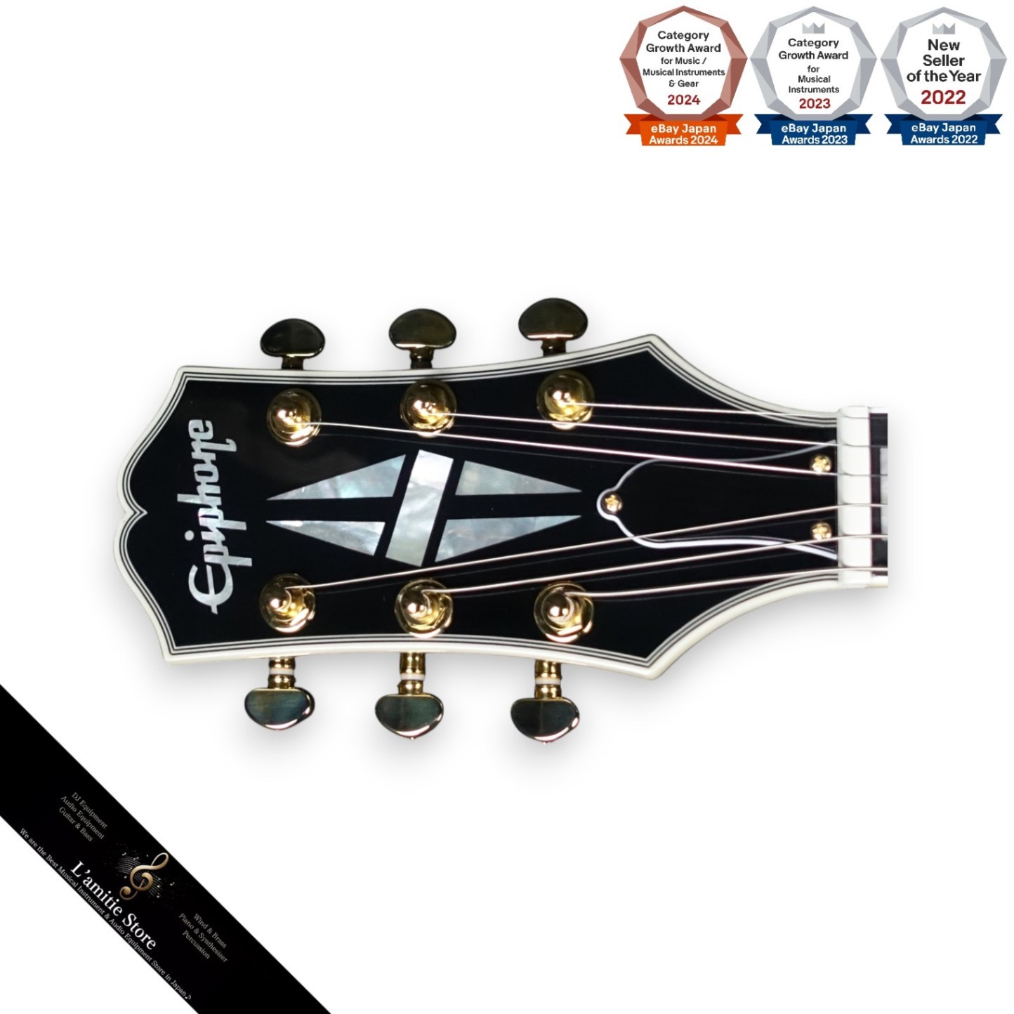 Epiphone SG Custom Ebony Electric Guitar Inspired by Gibson 1960s LV CModel