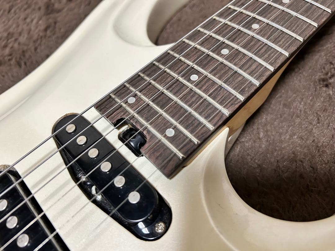 Aria Pro II Aria Pro MAC series Pearl White Electric Guitar Used From Japan