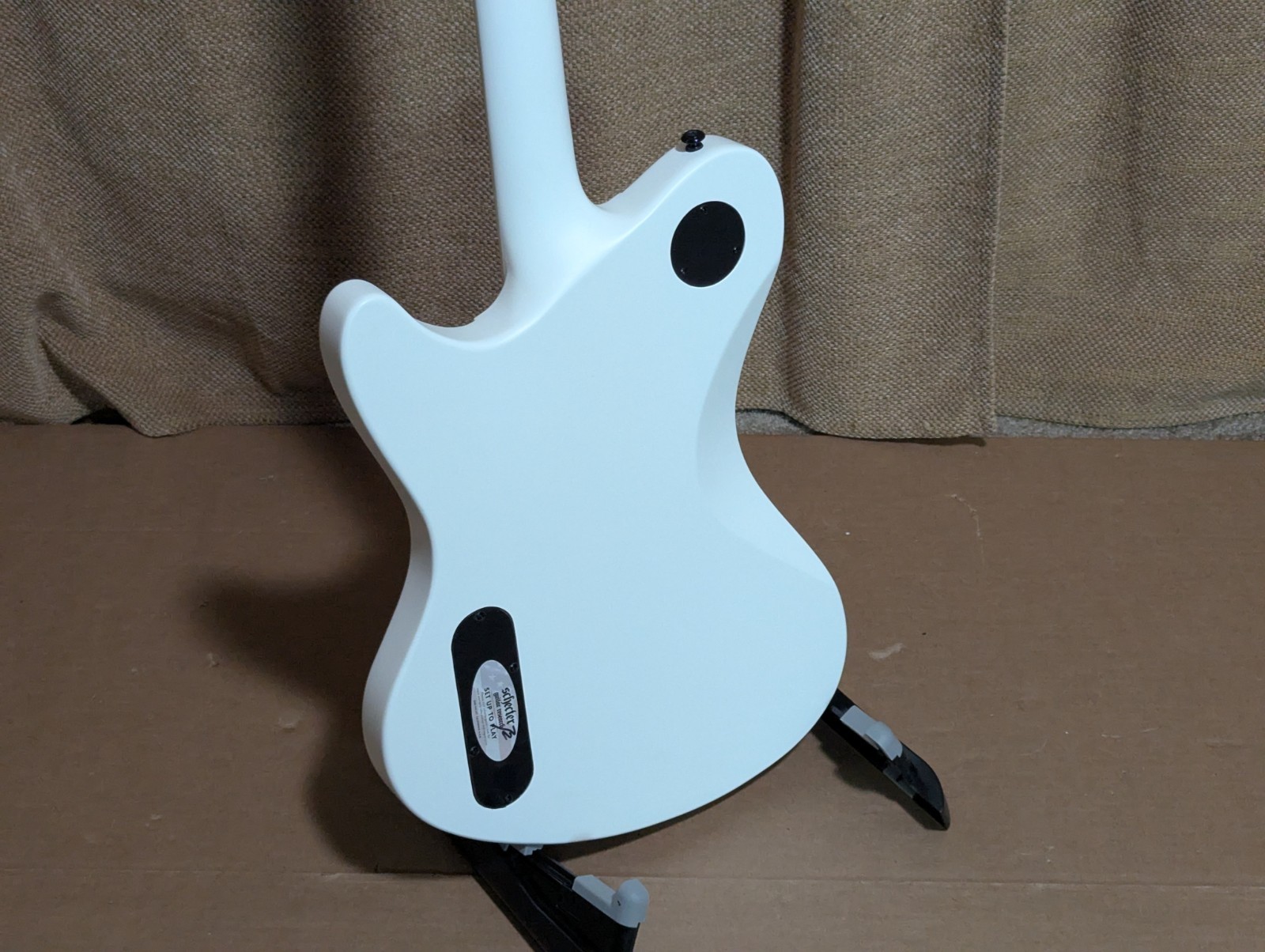 Schecter Guitar Research Ultra 6-String Electric Guitar Satin White -Broken Neck