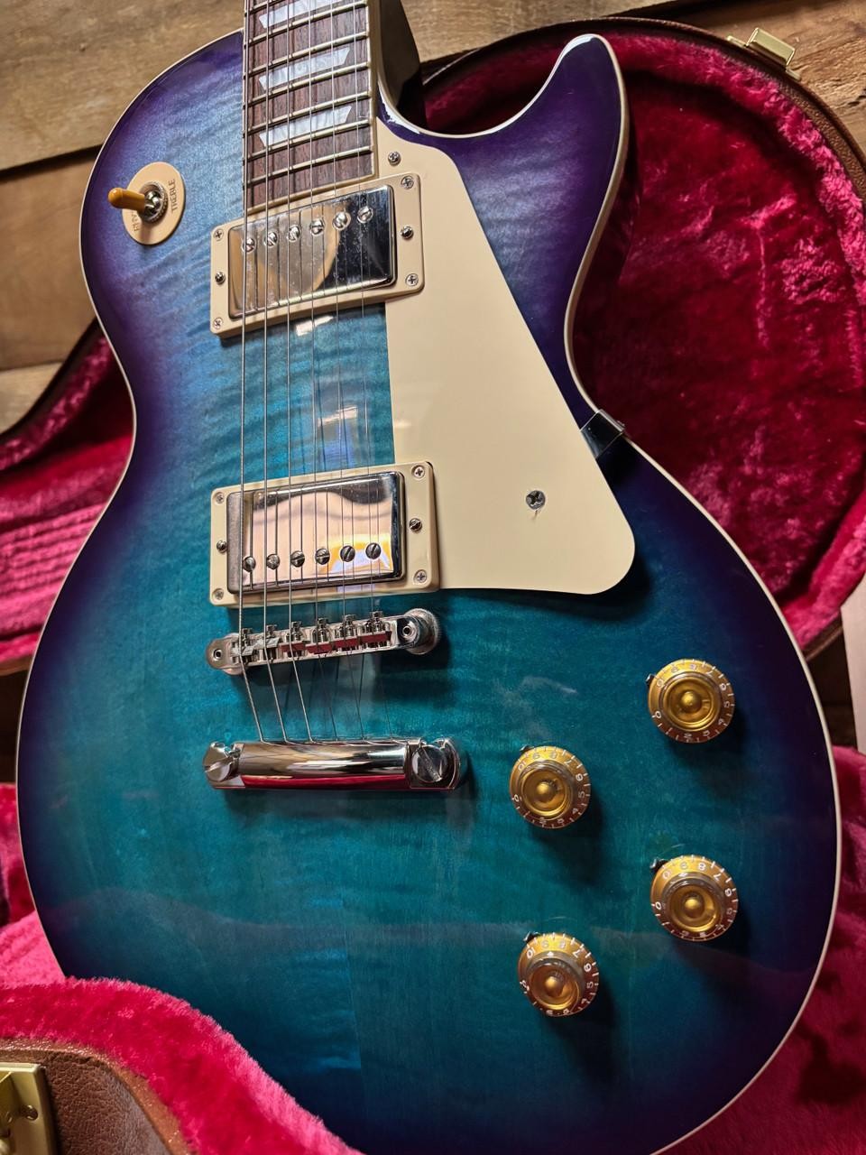 2023 Gibson Les Paul Standard 50’s Blueberry Burst w/case