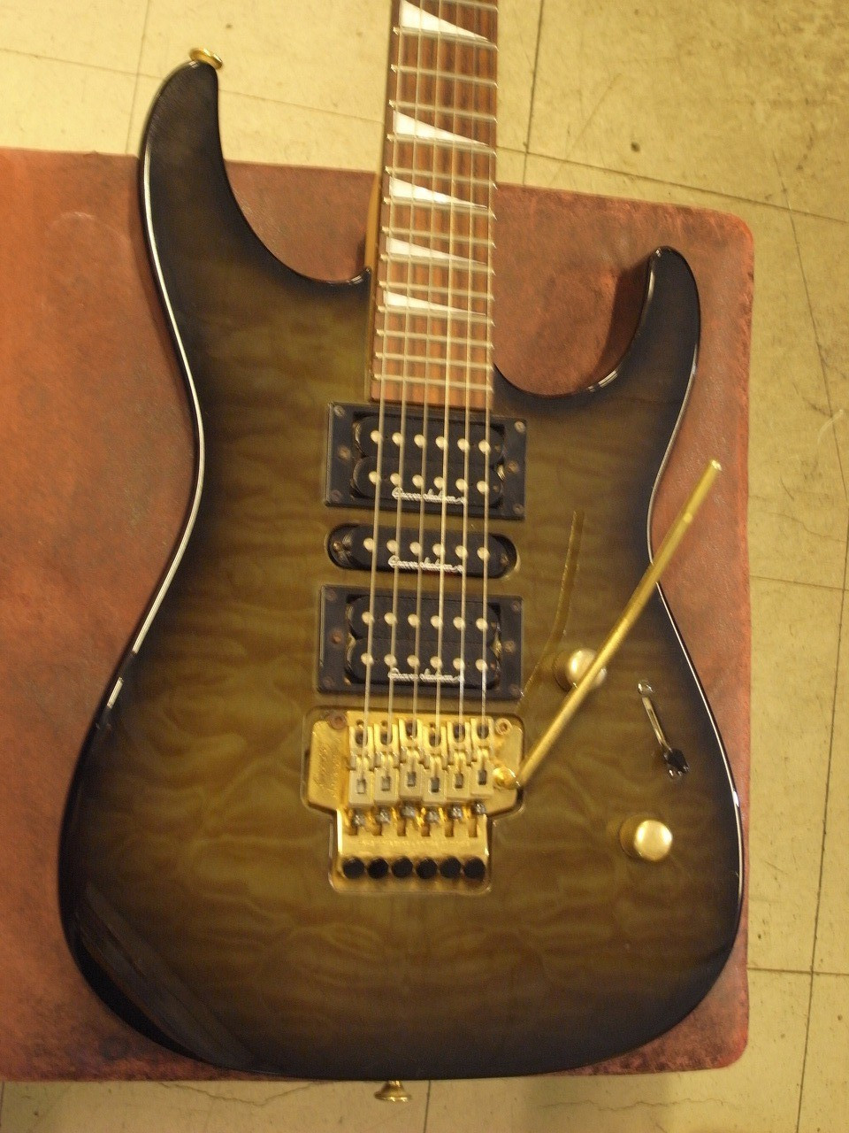 Grover Jackson DK A60 Sunburst Made in Japan 1999 ST Type Solid Electric Guitar