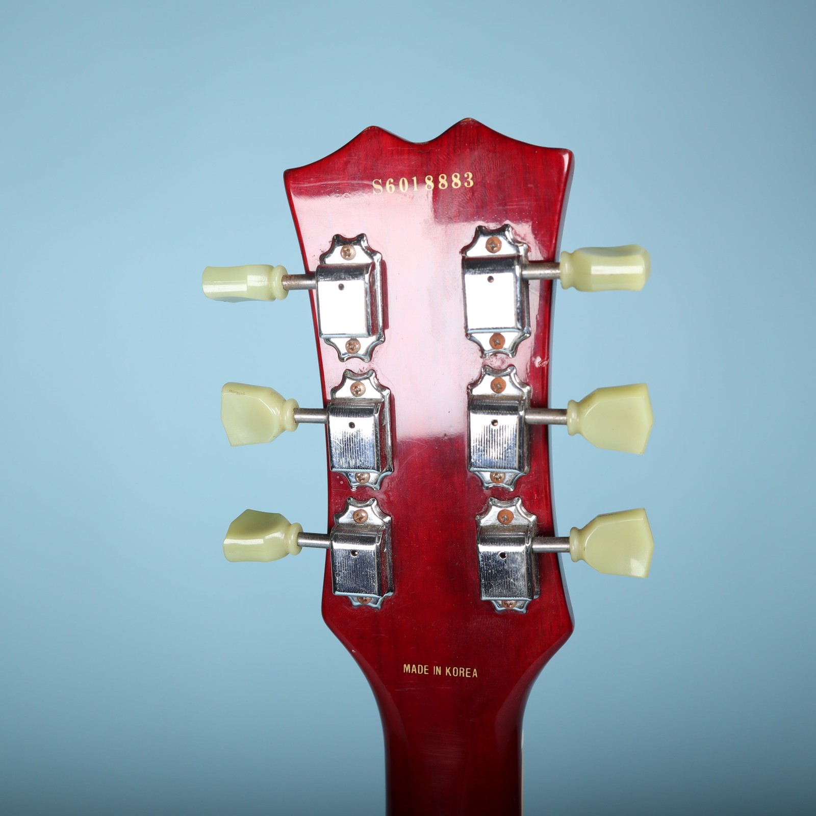 1996 Samick Artist Series SG Electric Guitar Cherry Red