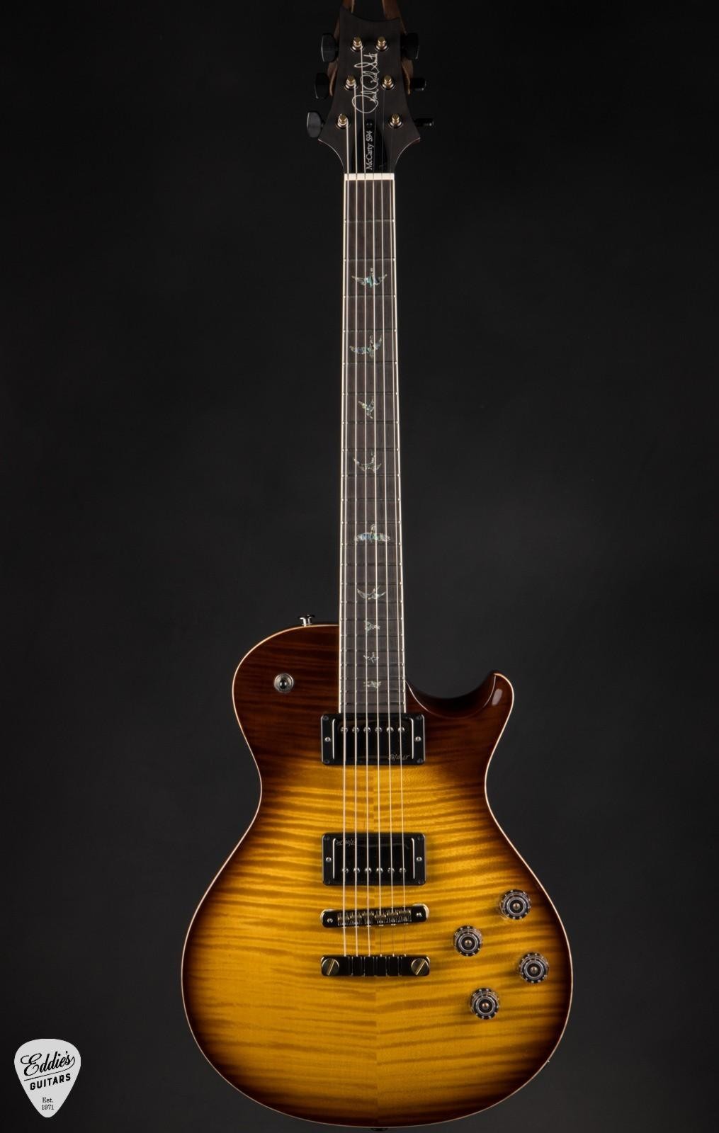 PRS Wood Library McCarty 594 Singlecut Stained Neck – McCarty Tobacco Sunburst