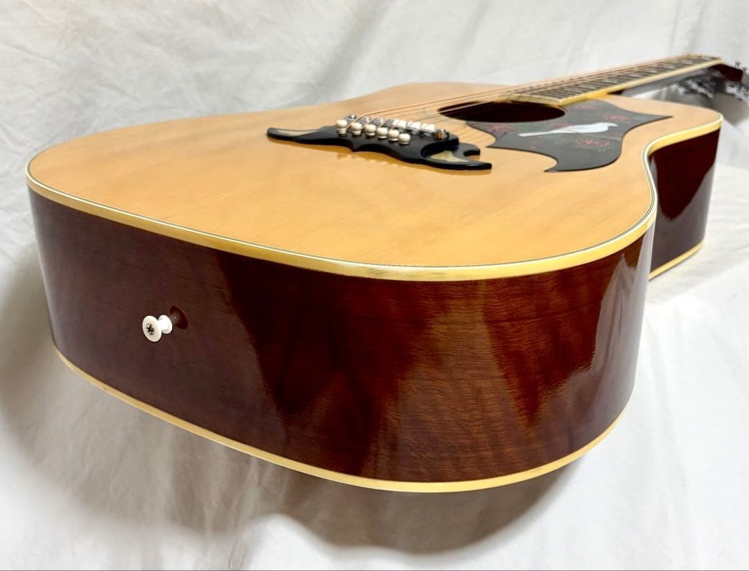 [New strings replaced] Tomson acoustic guitar TG-250 DOVE type Kiso Suzuki